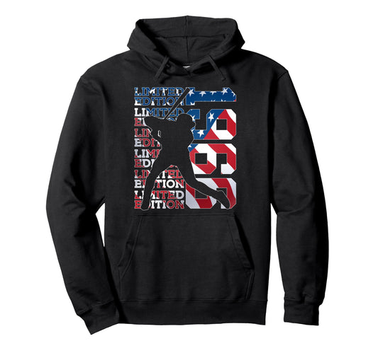 1966 Baseball 60Th Birthday Hoodie - Aesthetic Graphic for Adults - T-Shirt, Sweatshirt, Hoodie