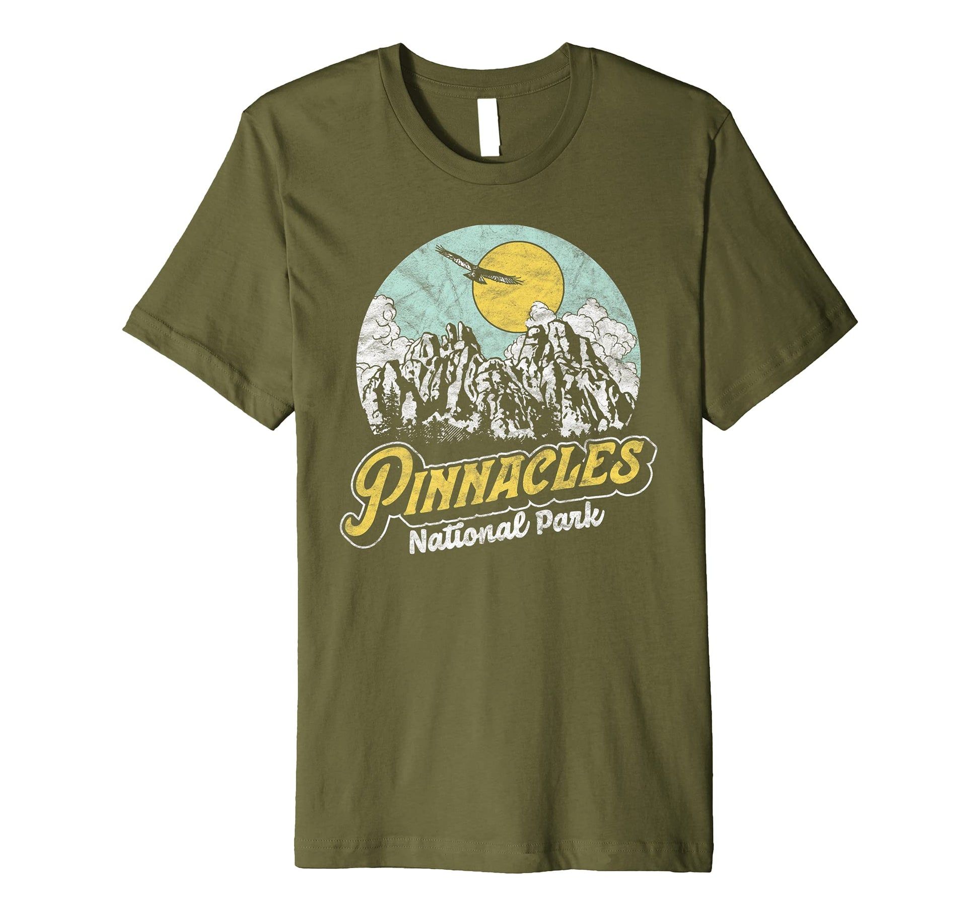 Pinnacles National Park California T-Shirt - Custom Art Print Men Women - T-Shirt, Sweatshirt, Hoodie