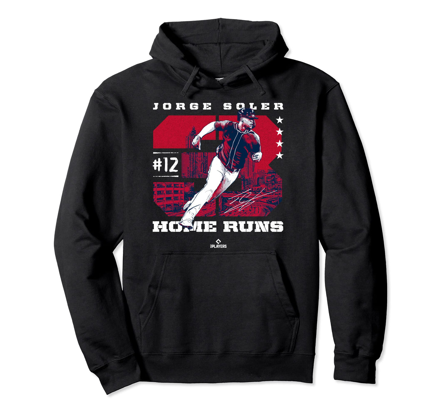 3 Home Runs Jorge Soler Baseball Player Hoodie - Minimalist Print Unisex - T-Shirt, Sweatshirt, Hoodie