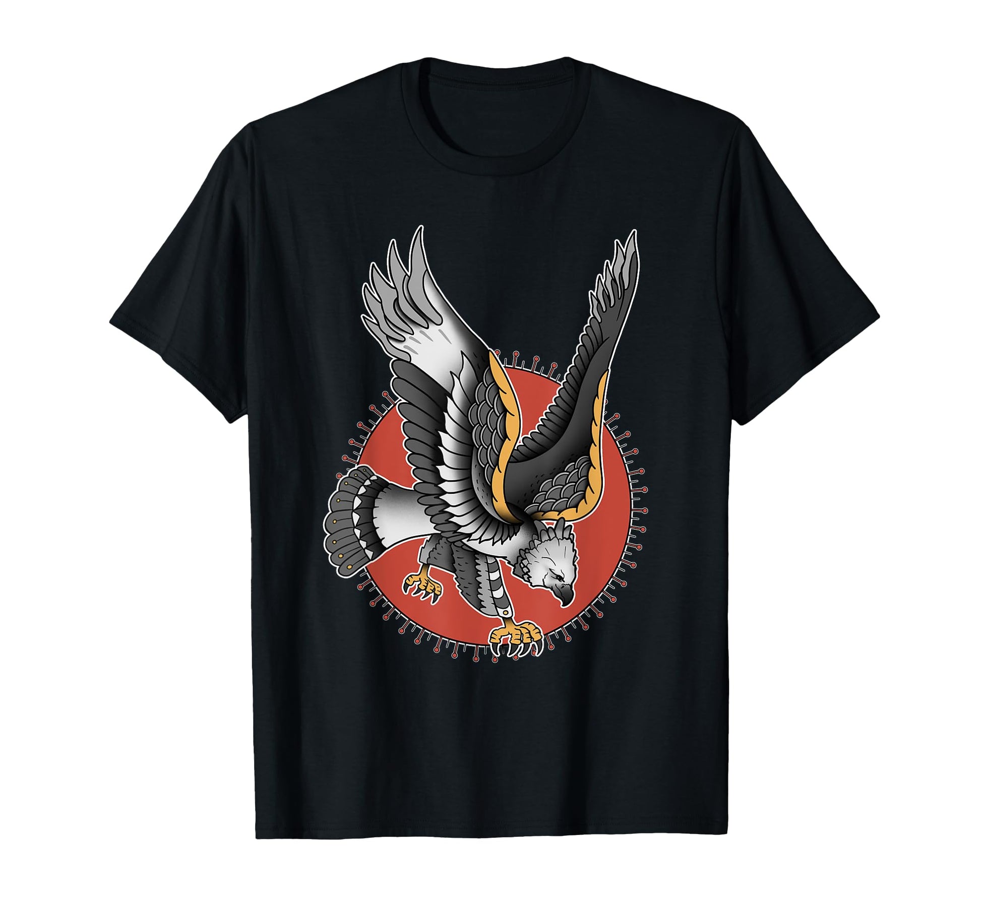 American Traditional Harpy Eagle Tattoo T-Shirt - Minimalist Print Unisex - T-Shirt, Sweatshirt, Hoodie