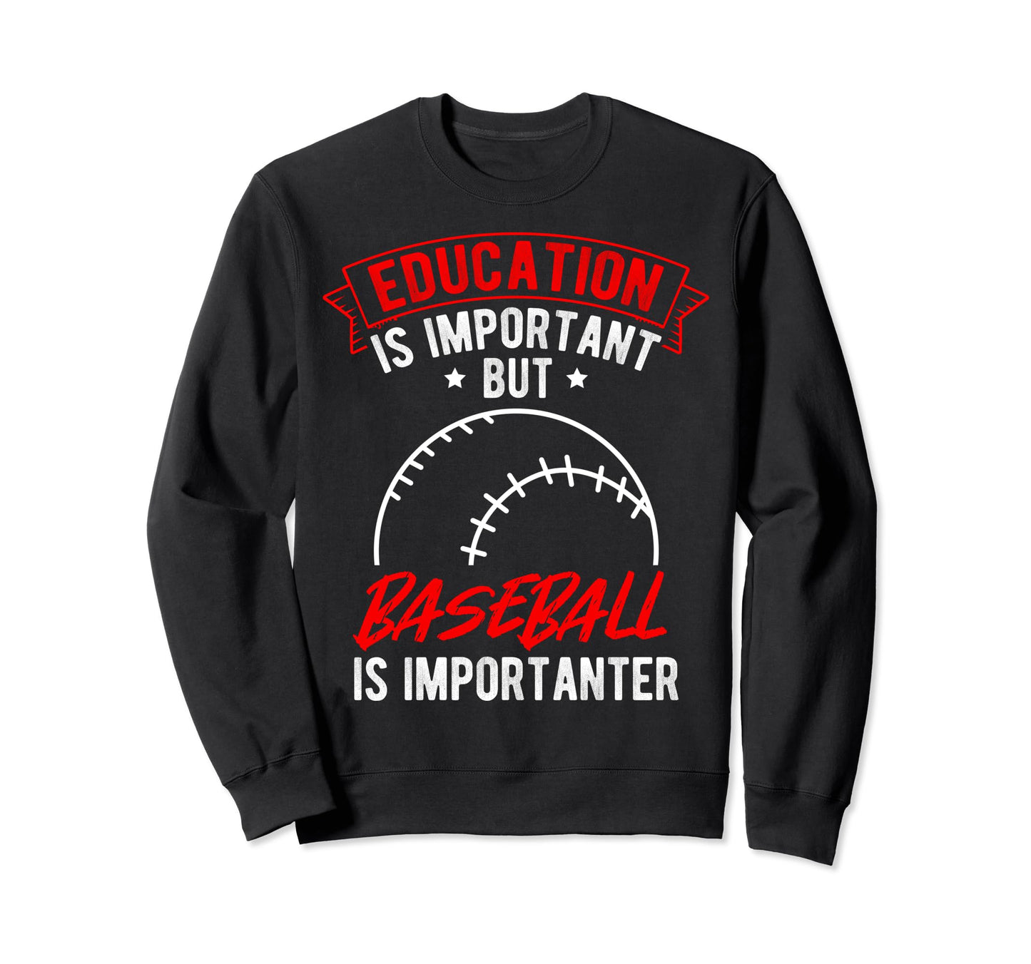 Education Is Important But Sweatshirt - Streetwear Style for Adults - T-Shirt, Sweatshirt, Hoodie