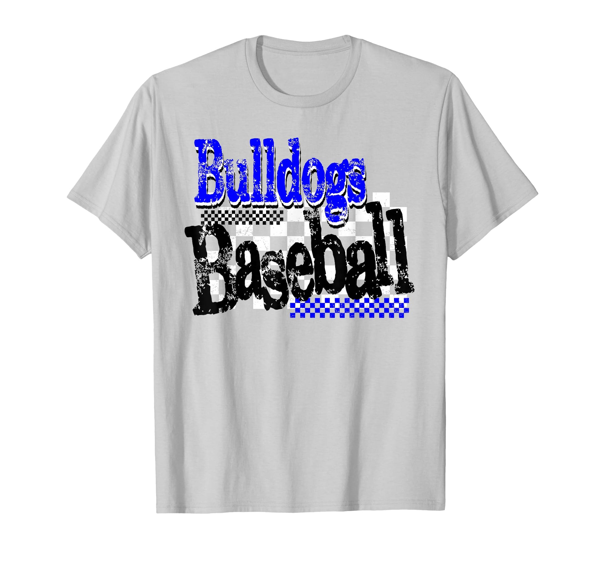 Blue Bulldogs Baseball Team Mom Game Day T-Shirt - Trendy Graphic Unisex - T-Shirt, Sweatshirt, Hoodie