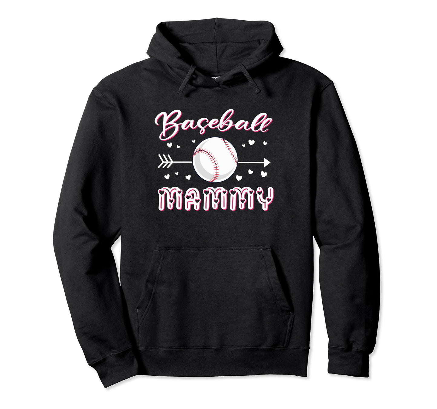 Baseball Mammy Baseball Sport Lover Hoodie - Novelty Apparel Men Women - T-Shirt, Sweatshirt, Hoodie