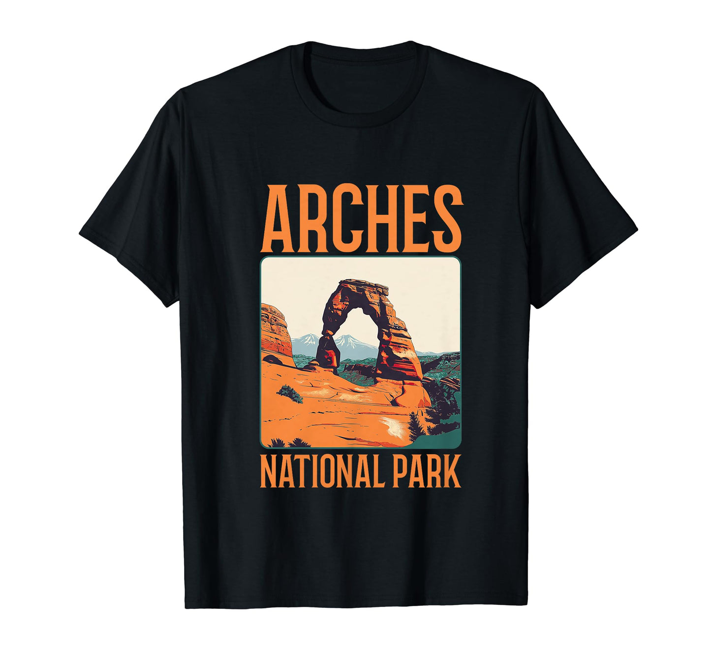 Arches Usa National Park Utah T-Shirt - Casual Everyday Wear Men Women - T-Shirt, Sweatshirt, Hoodie