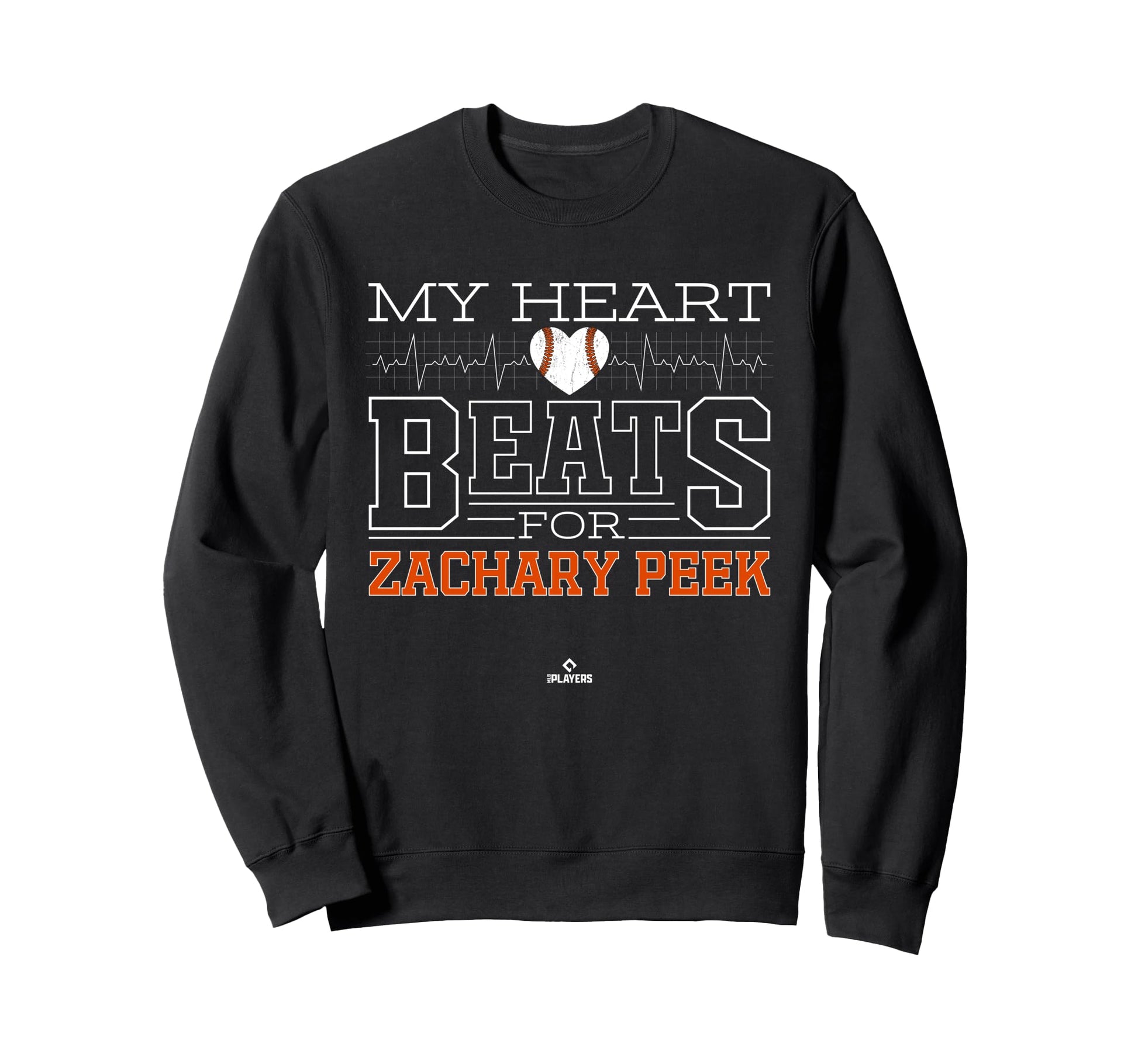 My Heart Beats Zachary Peek Prospect Sweatshirt - Unique Graphic Unisex - T-Shirt, Sweatshirt, Hoodie