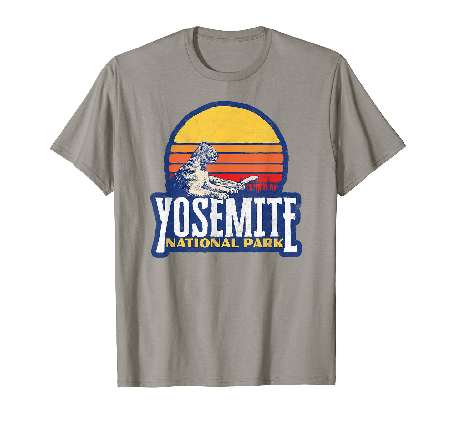 Yosemite National Park Mountain Lion T-Shirt - Streetwear Style Men Women - T-Shirt, Sweatshirt, Hoodie