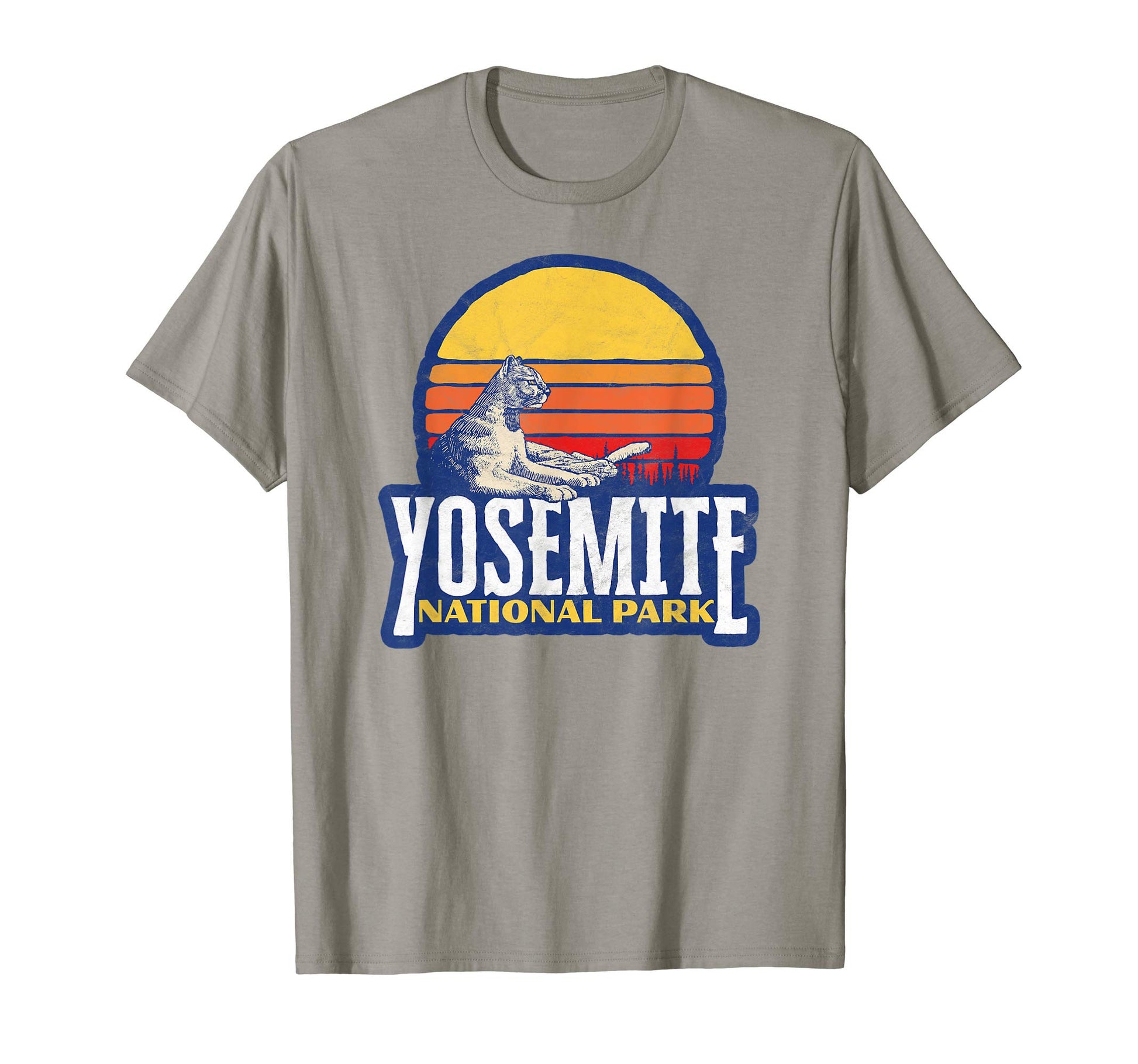 Yosemite National Park Mountain Lion T-Shirt - Streetwear Style Men Women - T-Shirt, Sweatshirt, Hoodie