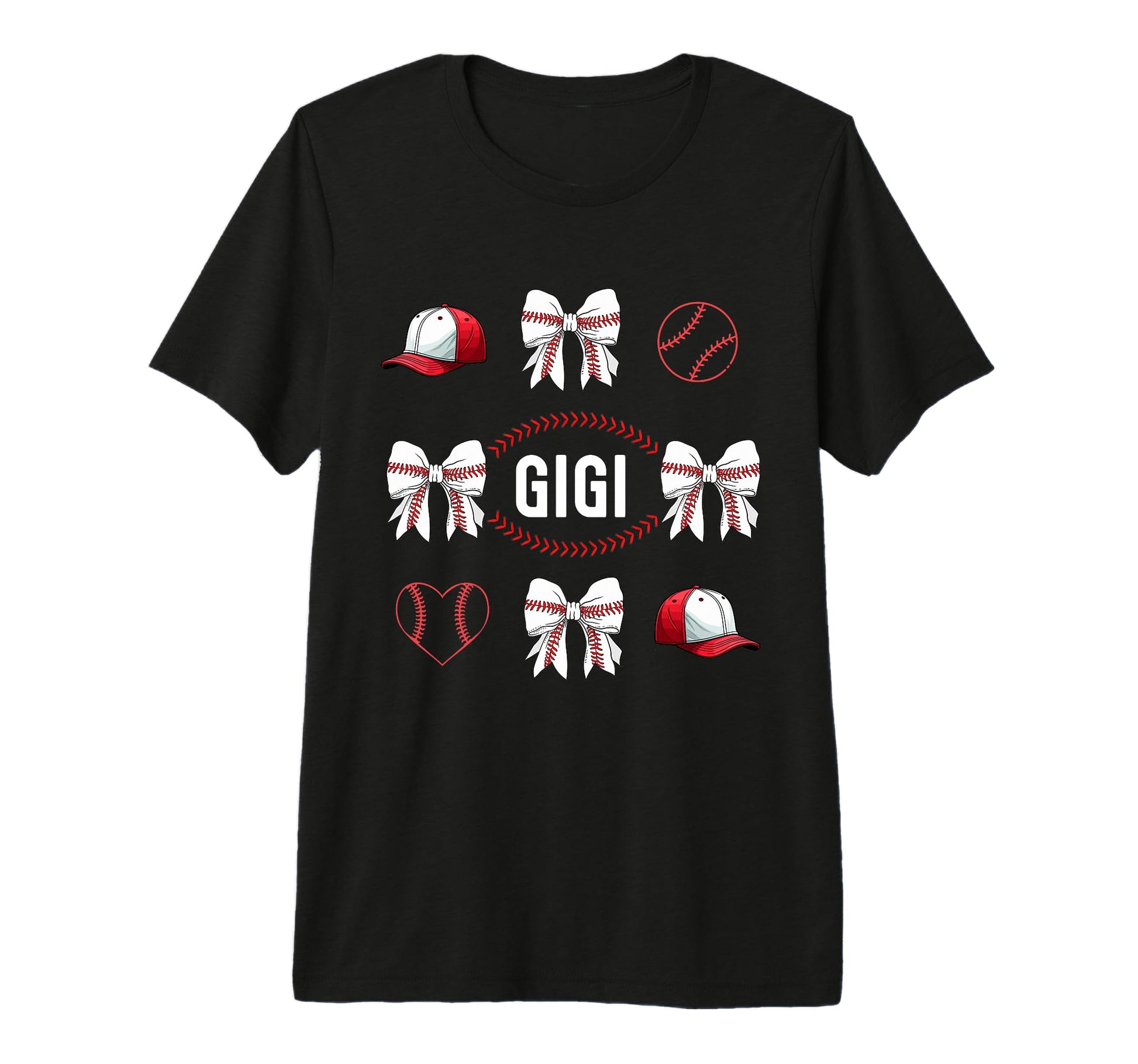 Baseball Coquette Bow Game Day Sports T-Shirt - Streetwear Style Unisex - T-Shirt, Sweatshirt, Hoodie