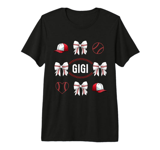 Baseball Coquette Bow Game Day Sports T-Shirt - Streetwear Style Unisex - T-Shirt, Sweatshirt, Hoodie