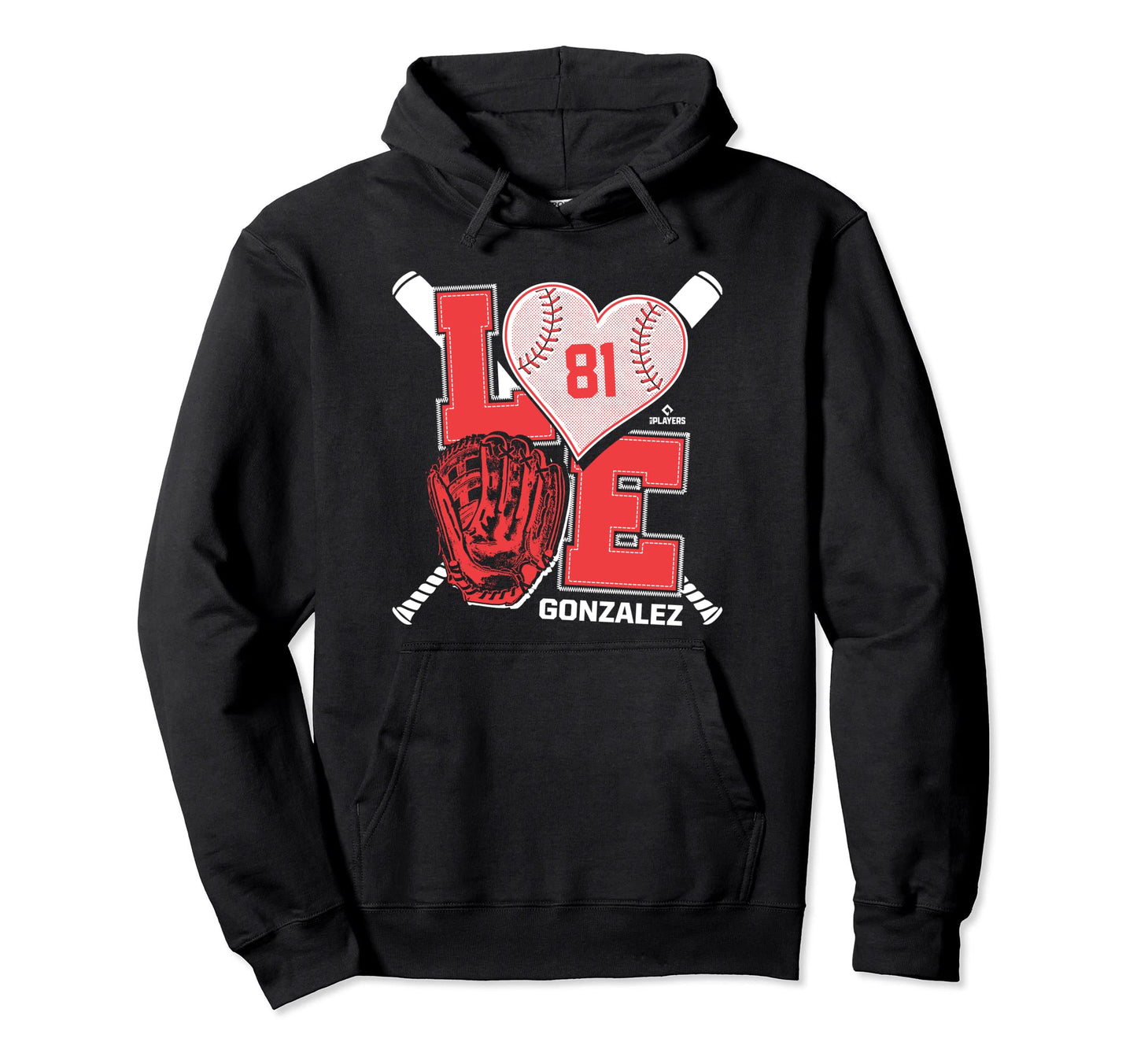 Victor Gonzalez Is Love Los Angeles Hoodie - Novelty Apparel for Adults - T-Shirt, Sweatshirt, Hoodie