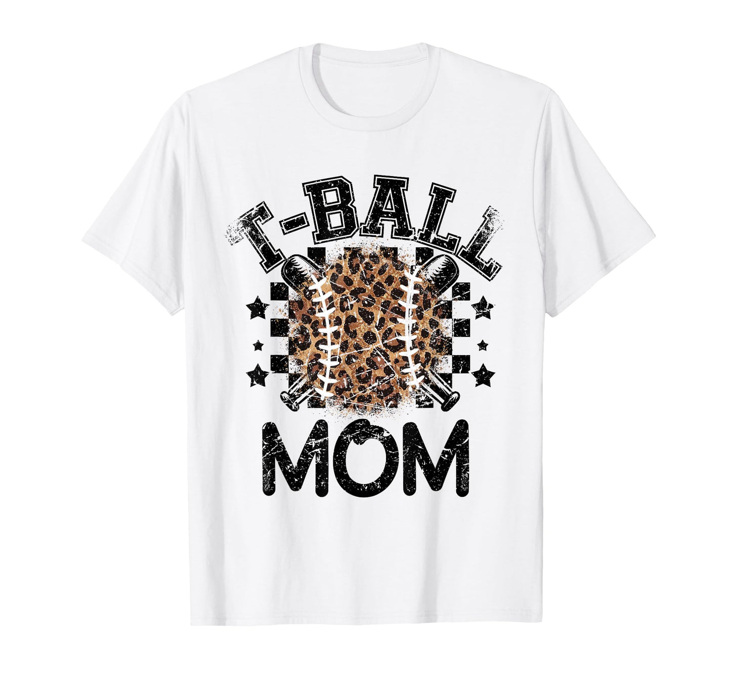 T Ball Teeball Mom Leopard Cheetah T-Shirt - Unique Graphic Men Women - T-Shirt, Sweatshirt, Hoodie