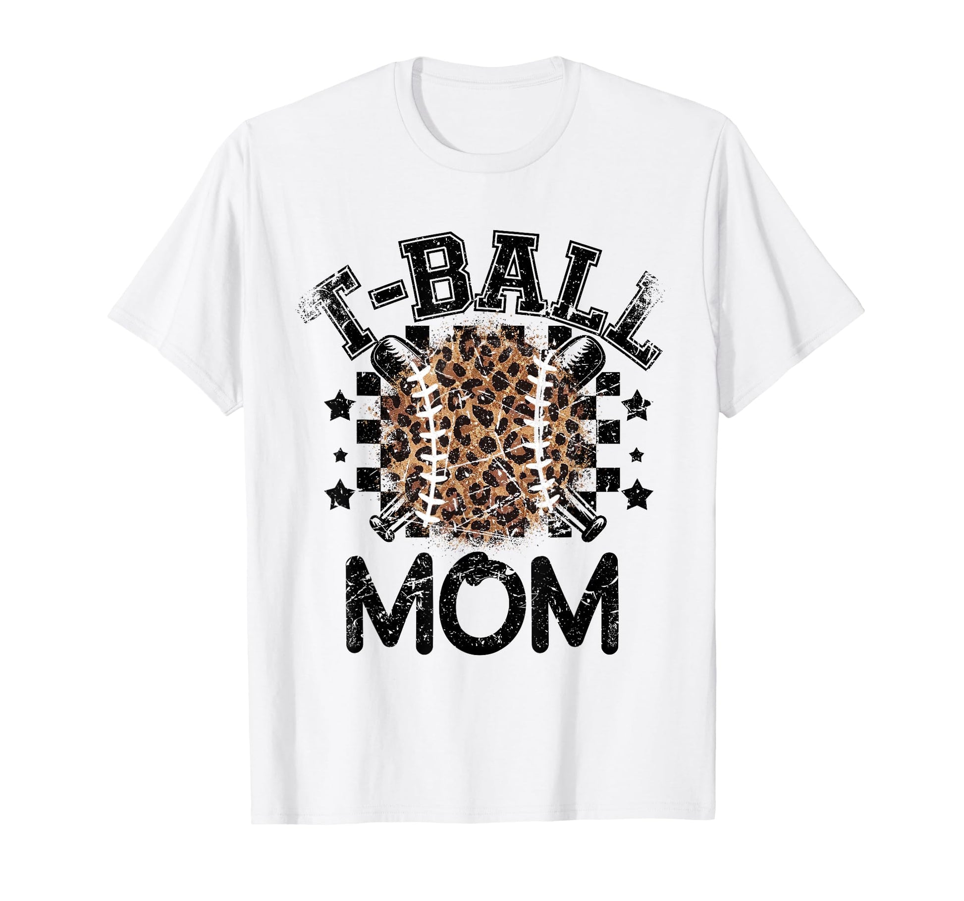 T Ball Teeball Mom Leopard Cheetah T-Shirt - Unique Graphic Men Women - T-Shirt, Sweatshirt, Hoodie