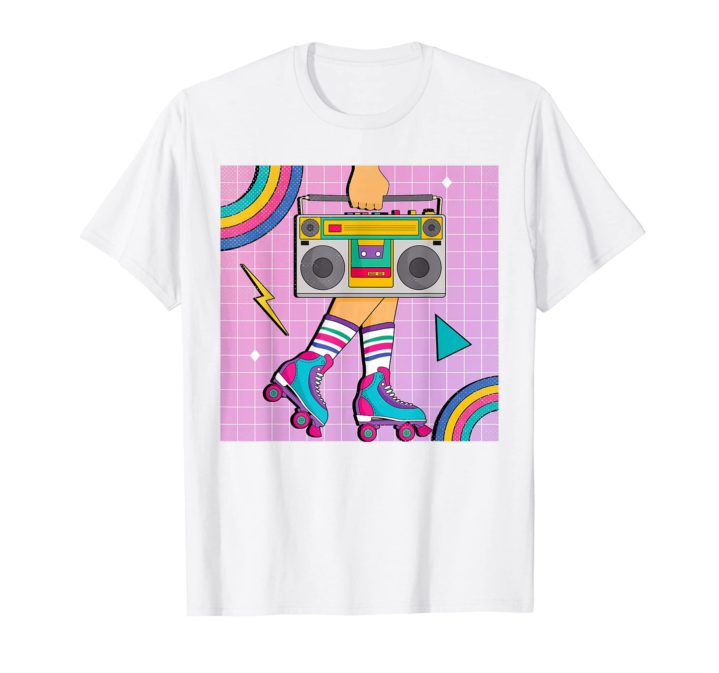 Roller Skater Rollerskates Roller Disco T-Shirt - Graphic Print Men Women - T-Shirt, Sweatshirt, Hoodie