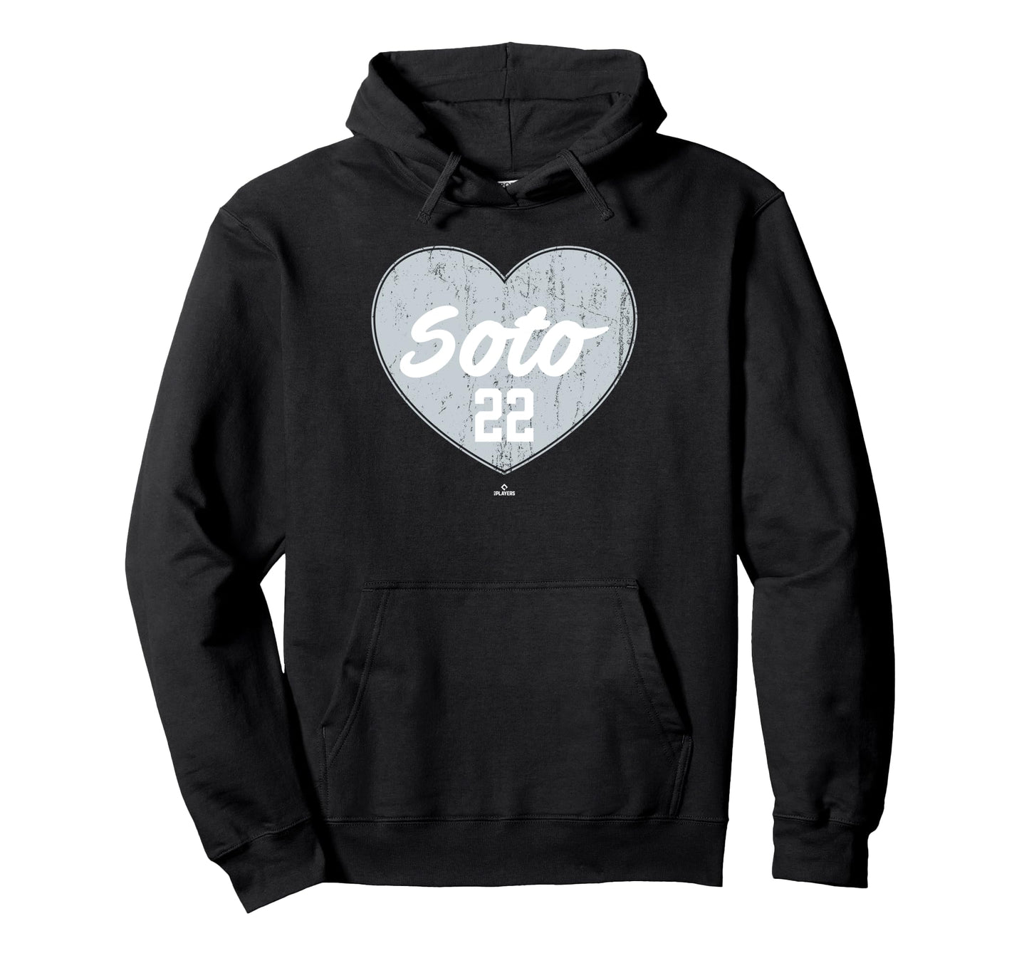 Distressed Heart Juan Soto New Hoodie - Casual Everyday Wear for Adults - T-Shirt, Sweatshirt, Hoodie