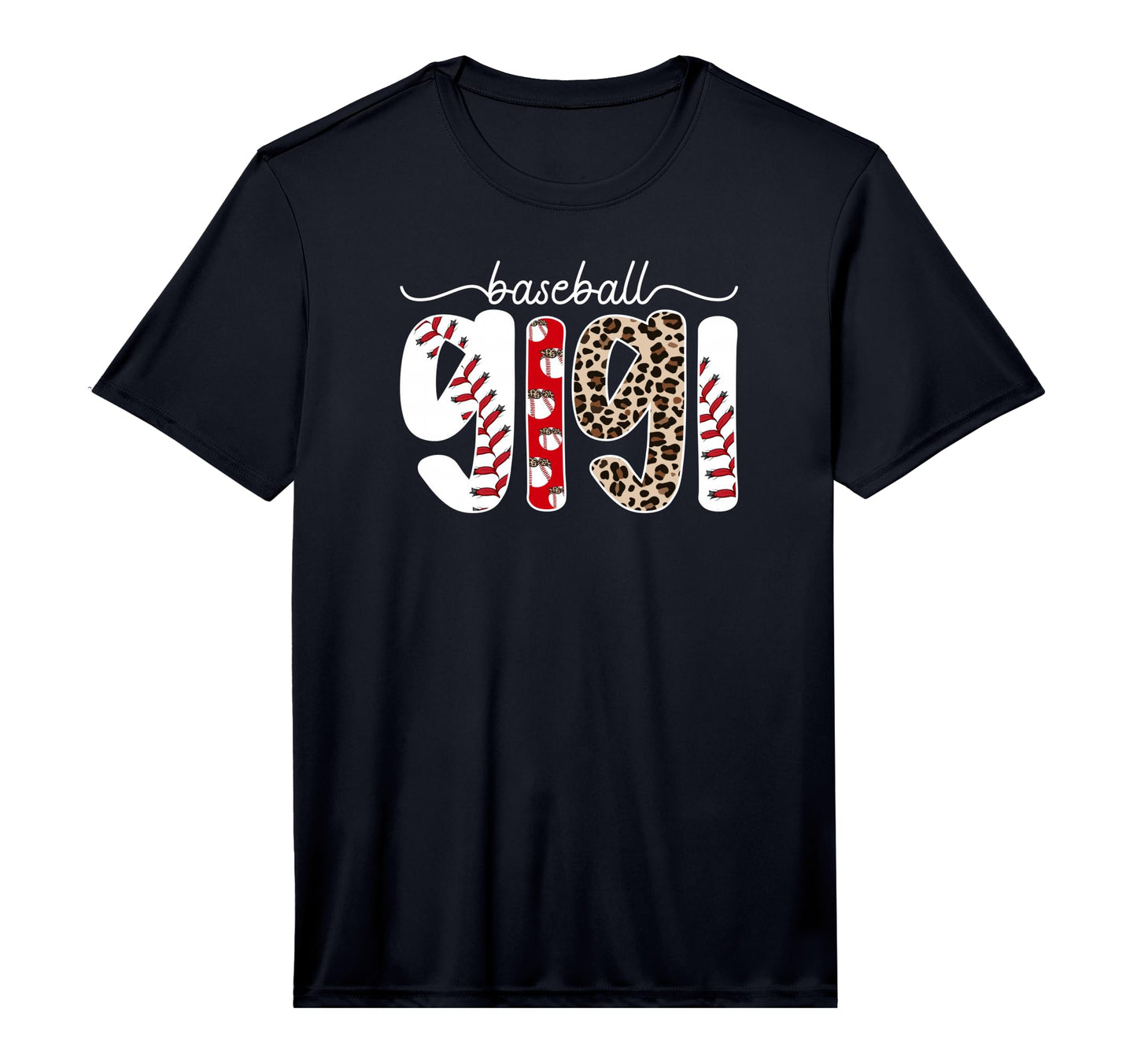 Mens Baseball Gigi Leopard Gigi T-Shirt - Custom Art Print for Adults - T-Shirt, Sweatshirt, Hoodie