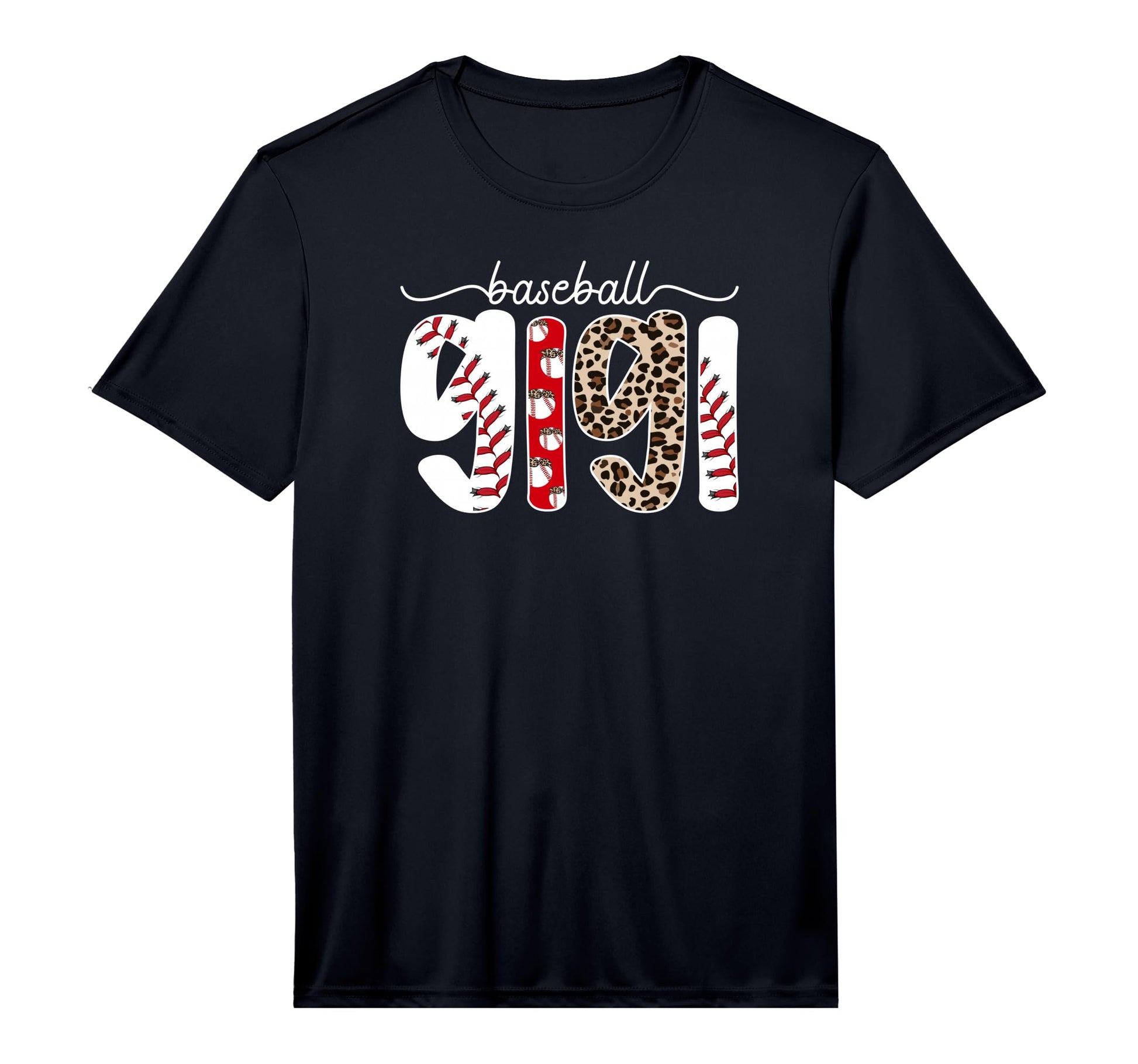 Mens Baseball Gigi Leopard Gigi T-Shirt - Custom Art Print for Adults - T-Shirt, Sweatshirt, Hoodie