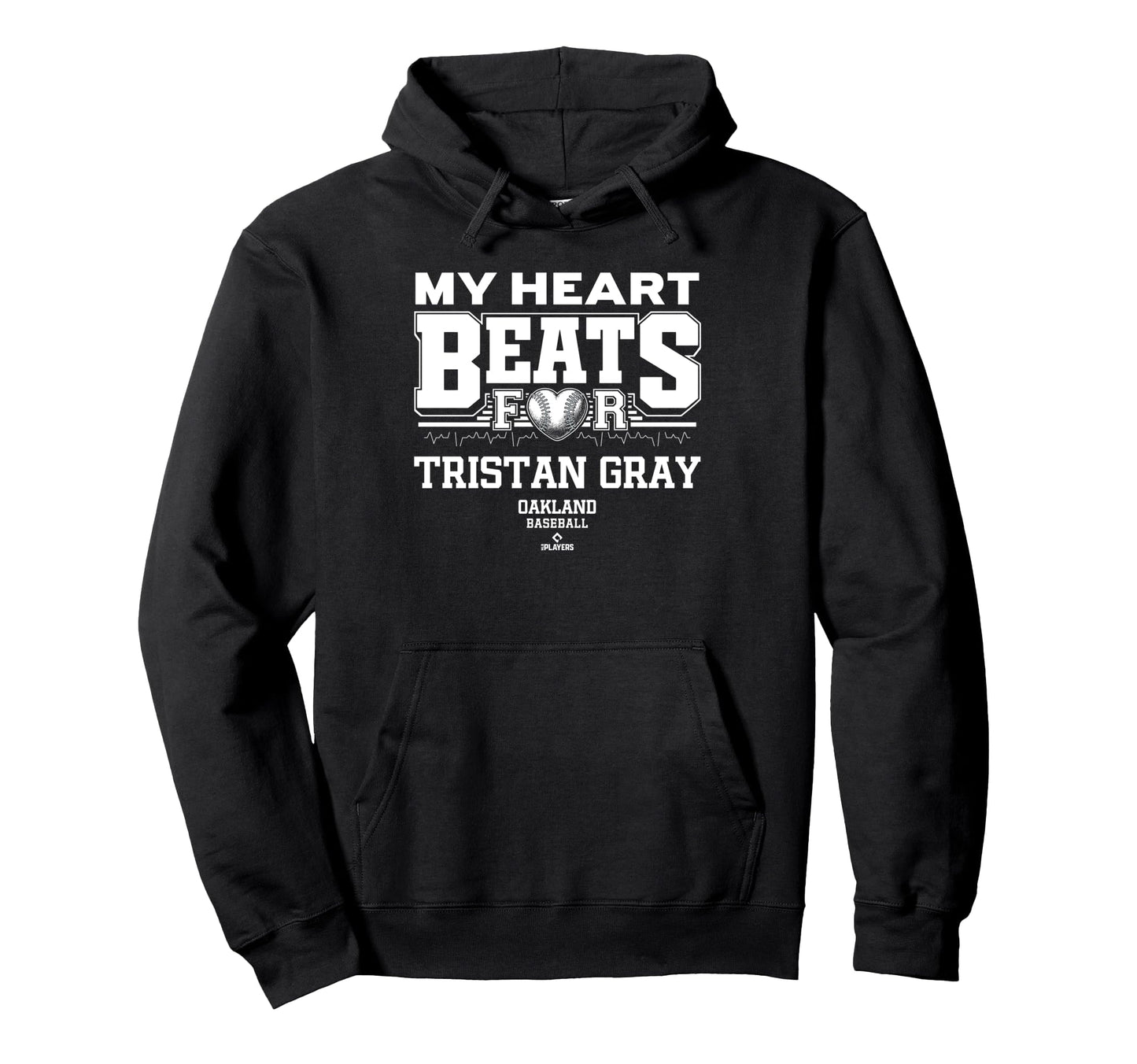 My Heart Beats Tristan Gray Oakland Hoodie - Unique Graphic Men Women - T-Shirt, Sweatshirt, Hoodie