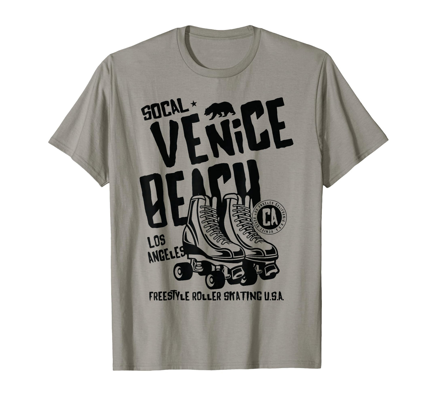 Venice Beach California Roller Skate T-Shirt - Streetwear Style Unisex - T-Shirt, Sweatshirt, Hoodie