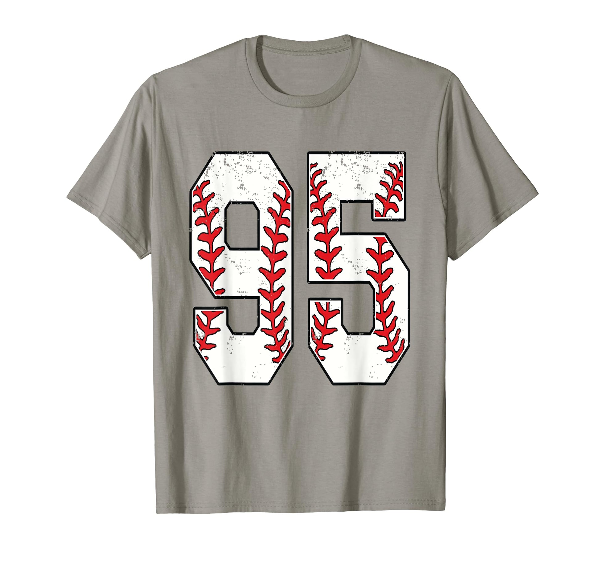 Number 95 Baseball 95 Jersey T-Shirt - Fun Novelty Design for Adults - T-Shirt, Sweatshirt, Hoodie