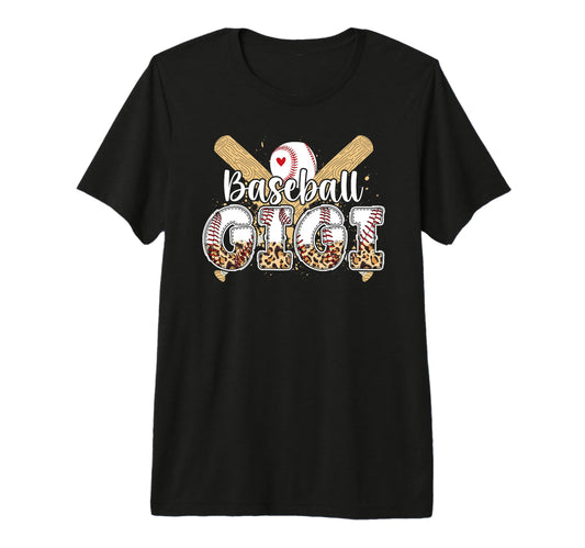 Baseball Gigi Leopard Gigi T-Shirt - Casual Everyday Wear Men Women - T-Shirt, Sweatshirt, Hoodie