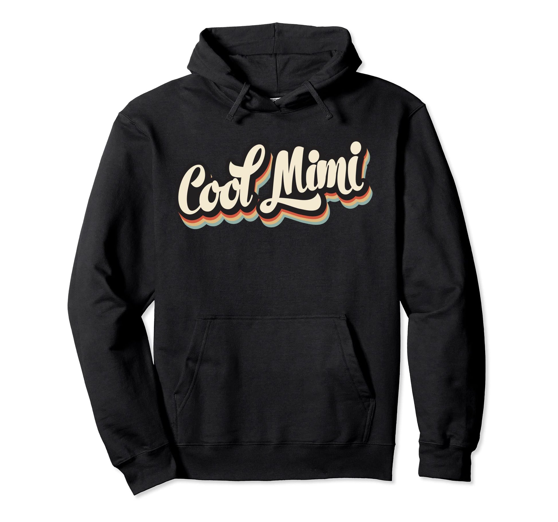 Funny Mimi Striped Logo Hoodie - Custom Art Print Unisex - T-Shirt, Sweatshirt, Hoodie