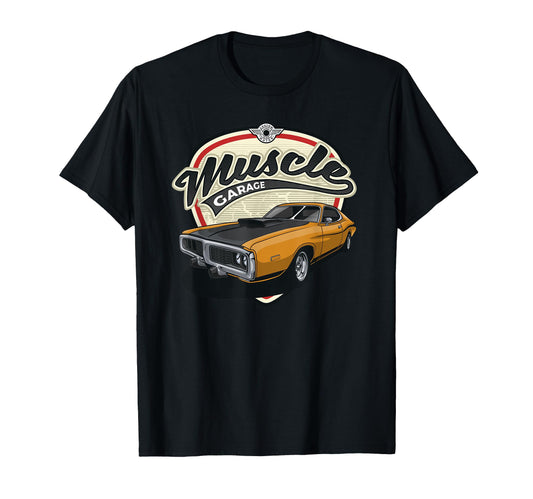 American Muscle Cars Novelty Car T-Shirt - Streetwear Style for Adults - T-Shirt, Sweatshirt, Hoodie