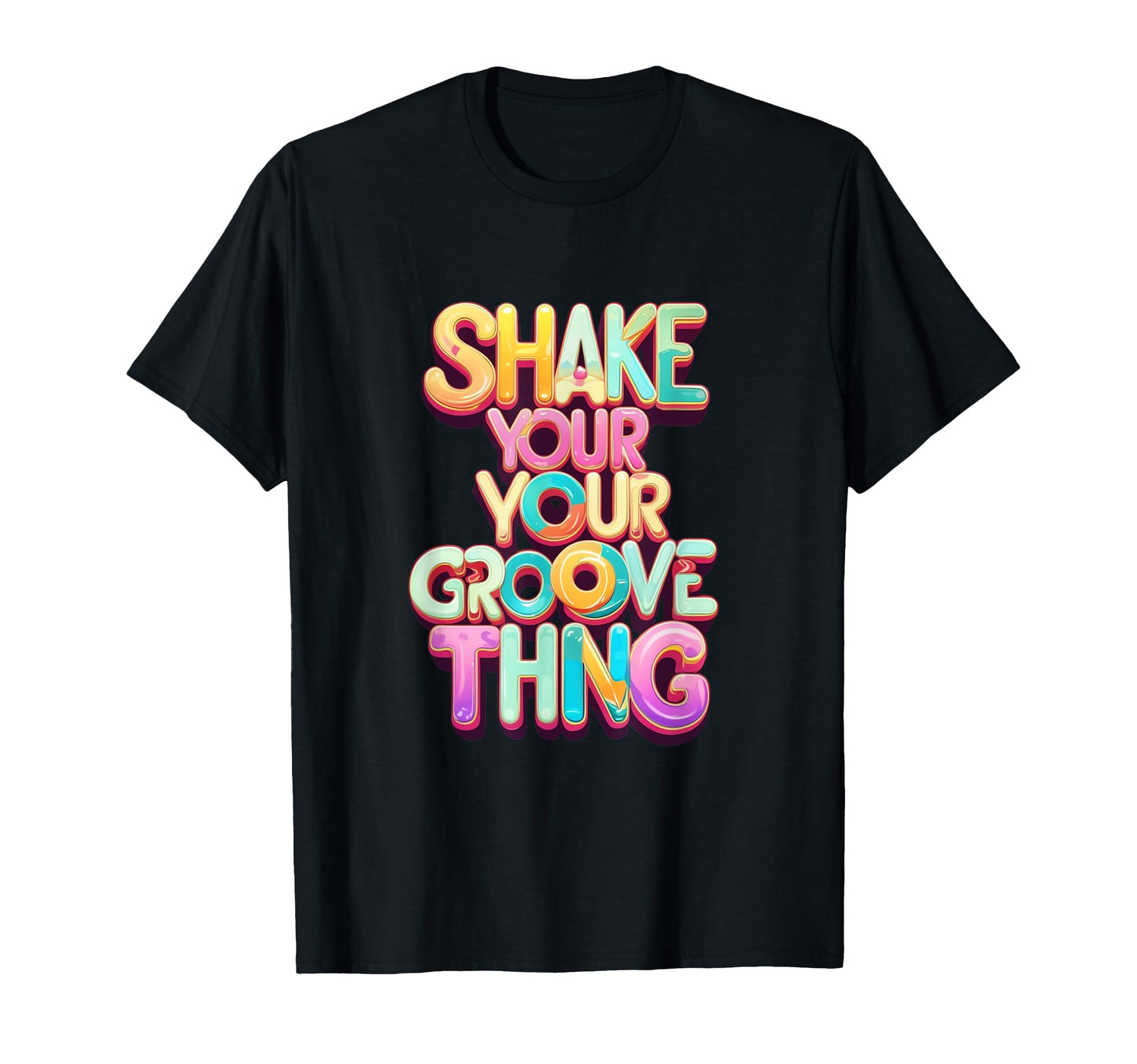Groove Vibes T-Shirt - Custom Art Print Unisex - T-Shirt, Sweatshirt, Hoodie