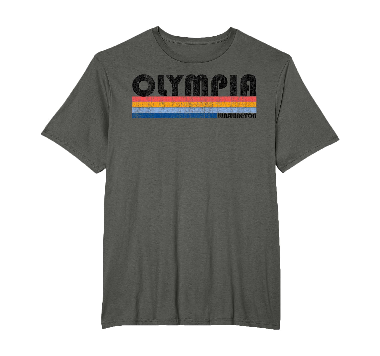1980S Olympia Wa T-Shirt - Unique Graphic for Adults - T-Shirt, Sweatshirt, Hoodie