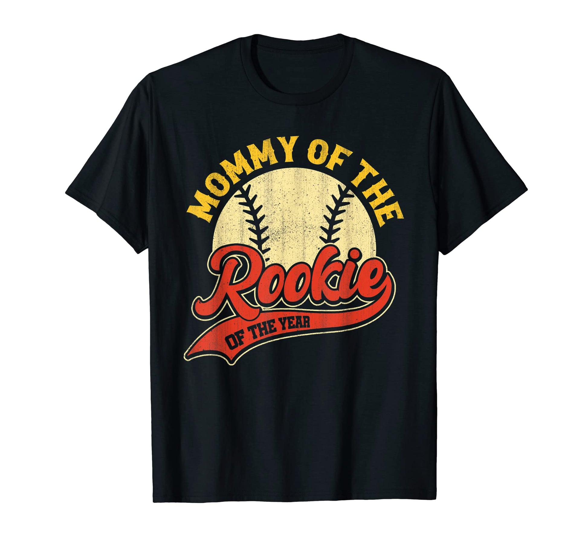 Mommy Rookie Rookie Year Baseball Mama T-Shirt - Trendy Graphic Men Women - T-Shirt, Sweatshirt, Hoodie
