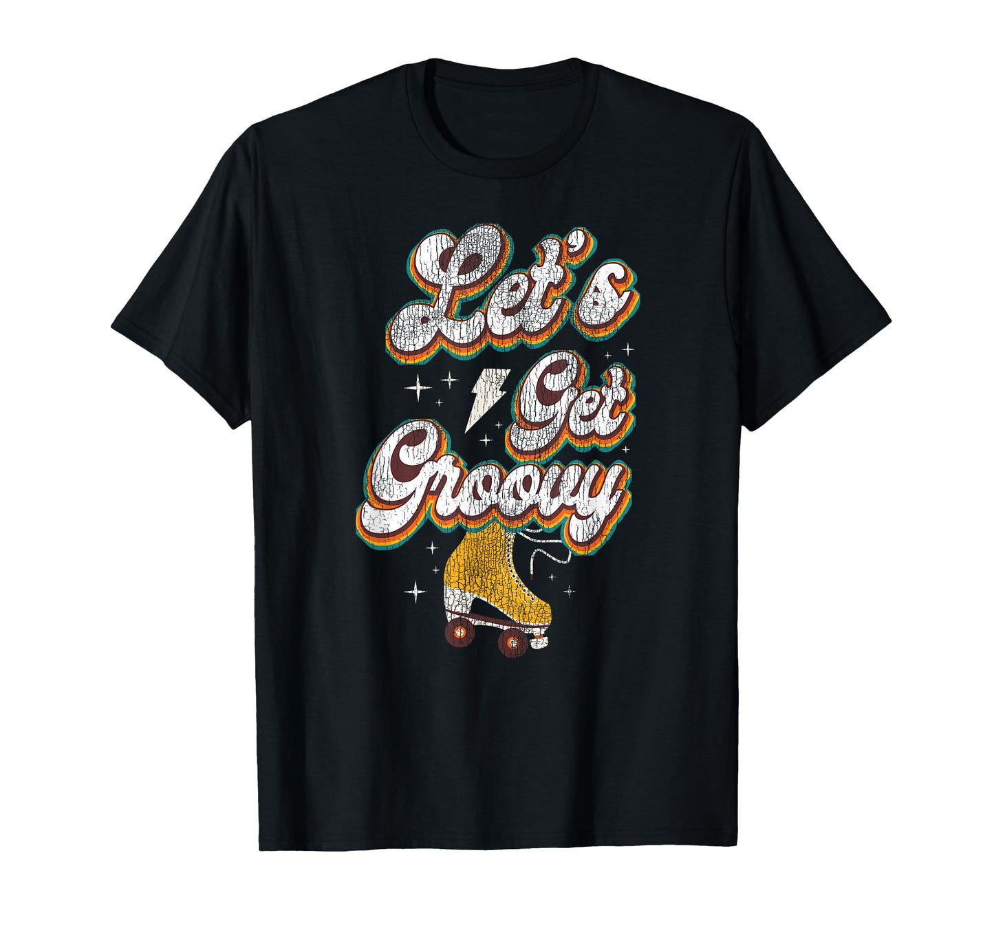 Roller Skating Skate 1970S T-Shirt - Trendy Graphic for Adults - T-Shirt, Sweatshirt, Hoodie