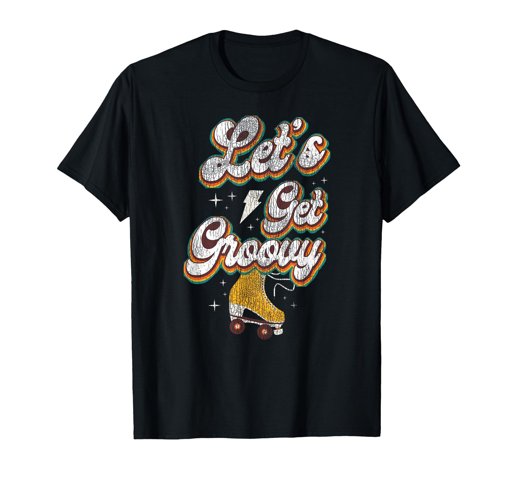 Roller Skating Skate 1970S T-Shirt - Trendy Graphic for Adults - T-Shirt, Sweatshirt, Hoodie