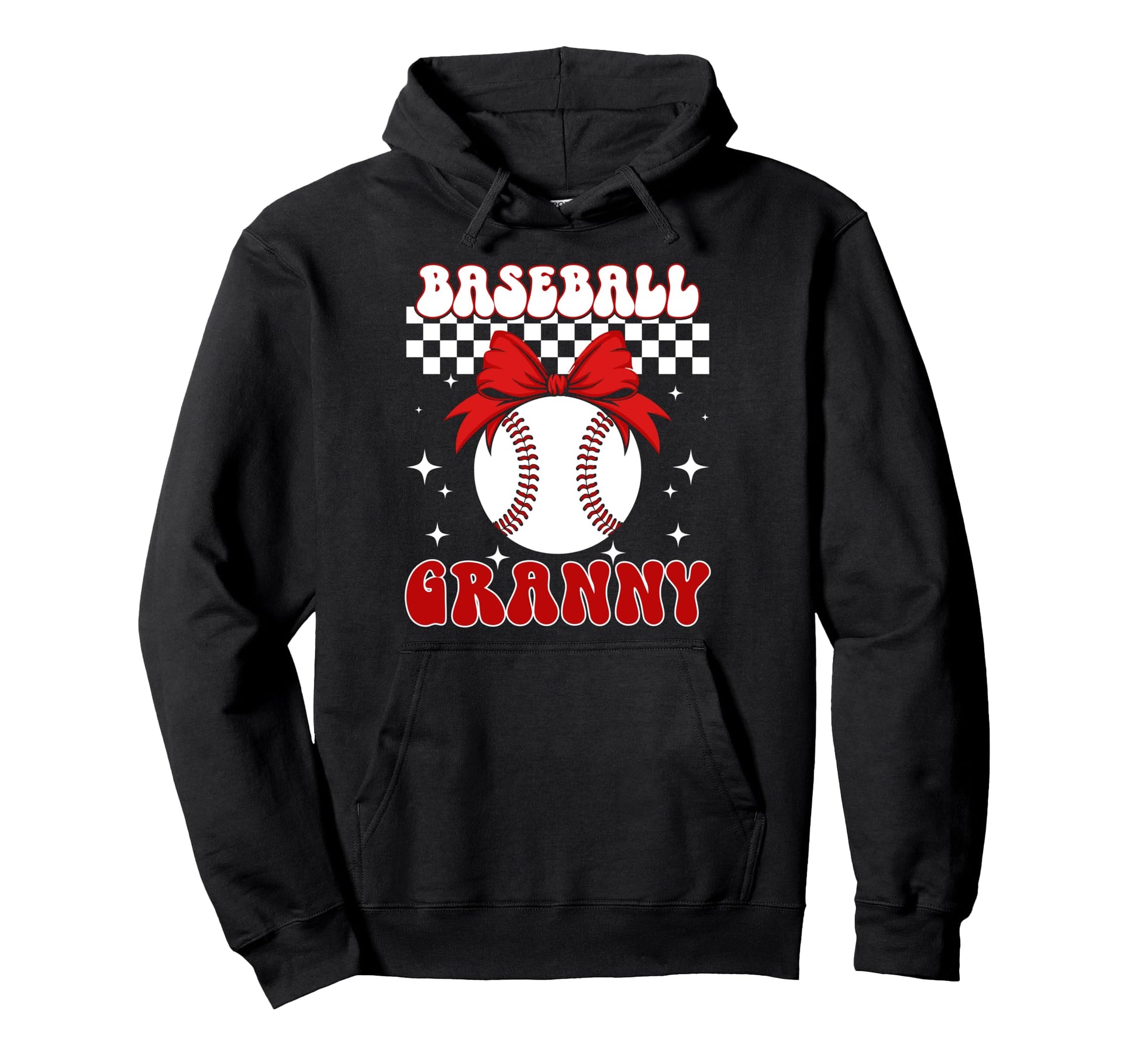 Baseball Granny Coquette Granny Hoodie - Streetwear Style Men Women - T-Shirt, Sweatshirt, Hoodie