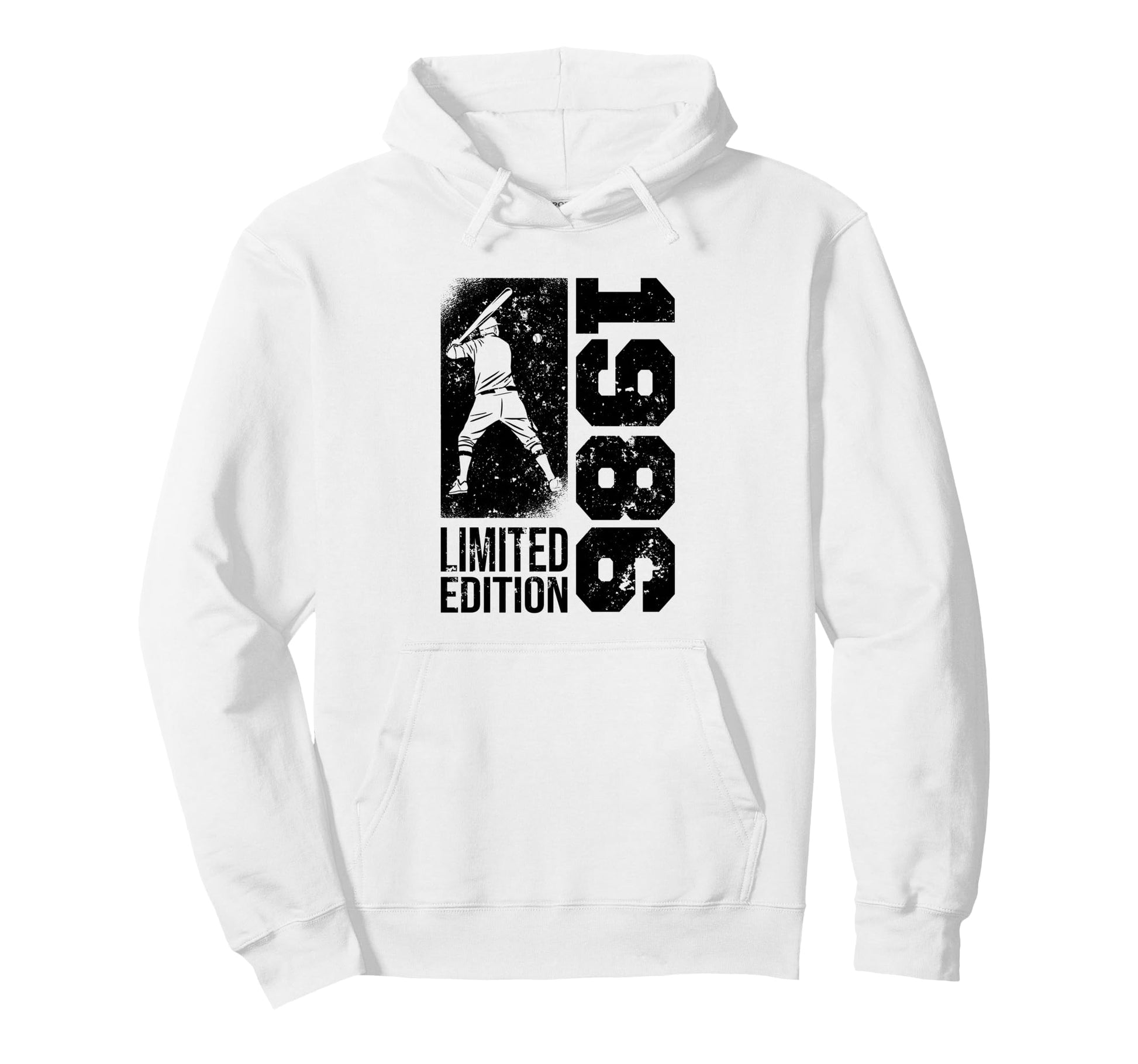 Baseball Player Born 1986 Birthday Hoodie - Custom Art Print Unisex - T-Shirt, Sweatshirt, Hoodie