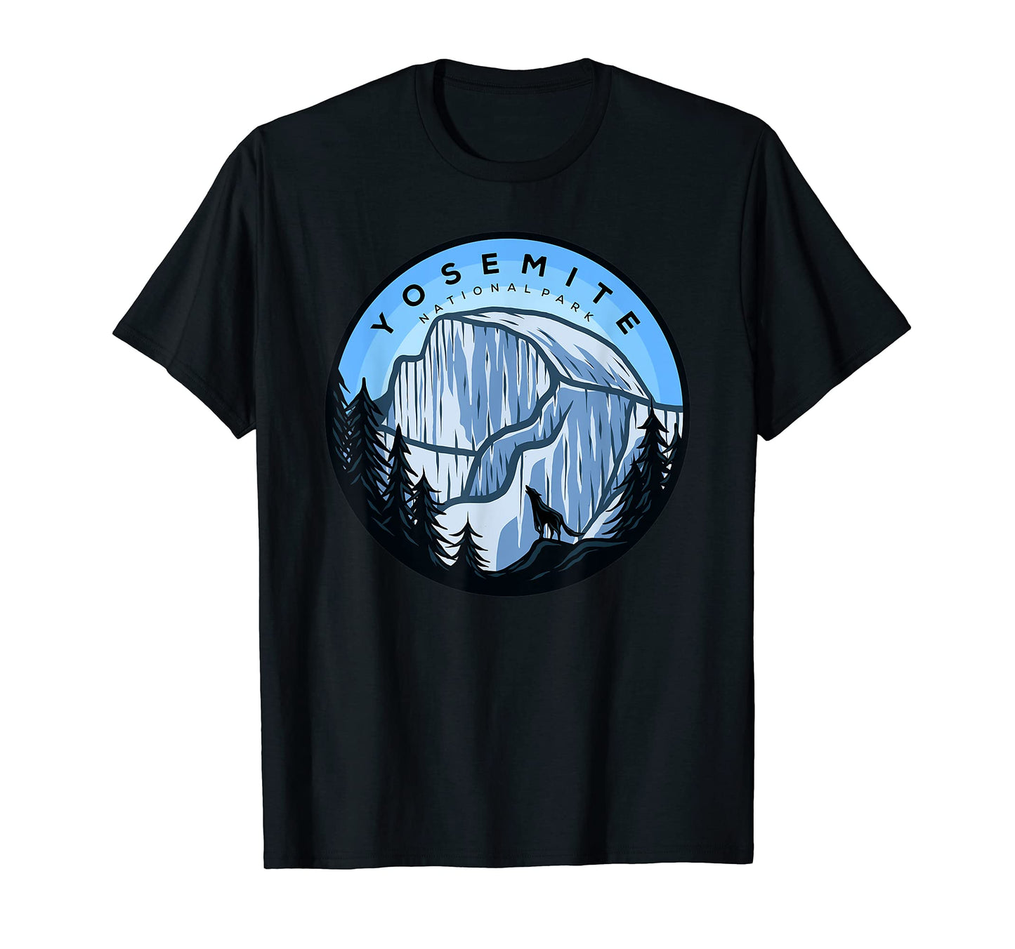 Yosemite National Park Mountain T-Shirt - Unique Graphic Unisex - T-Shirt, Sweatshirt, Hoodie
