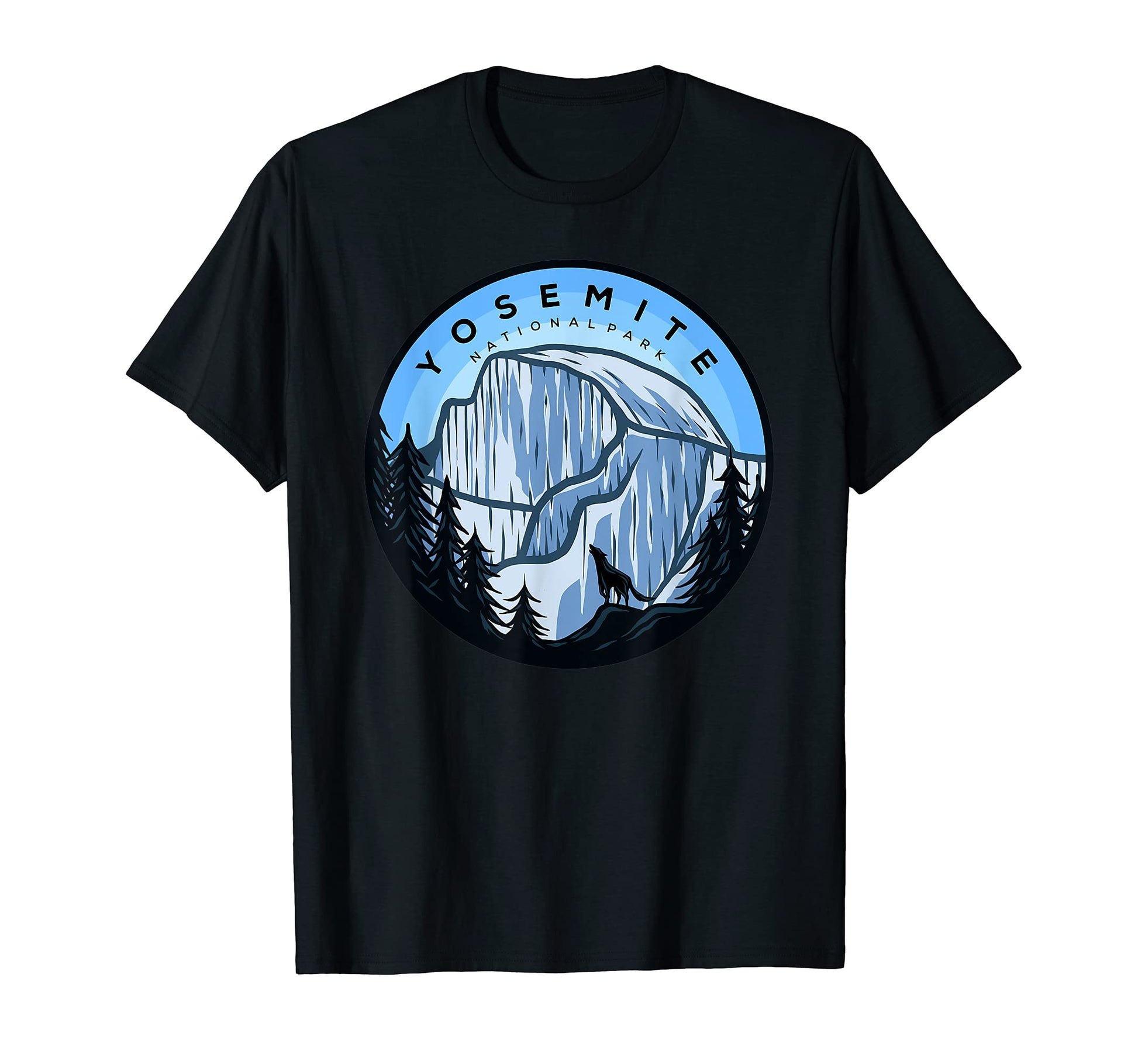 Yosemite National Park Mountain T-Shirt - Unique Graphic Unisex - T-Shirt, Sweatshirt, Hoodie