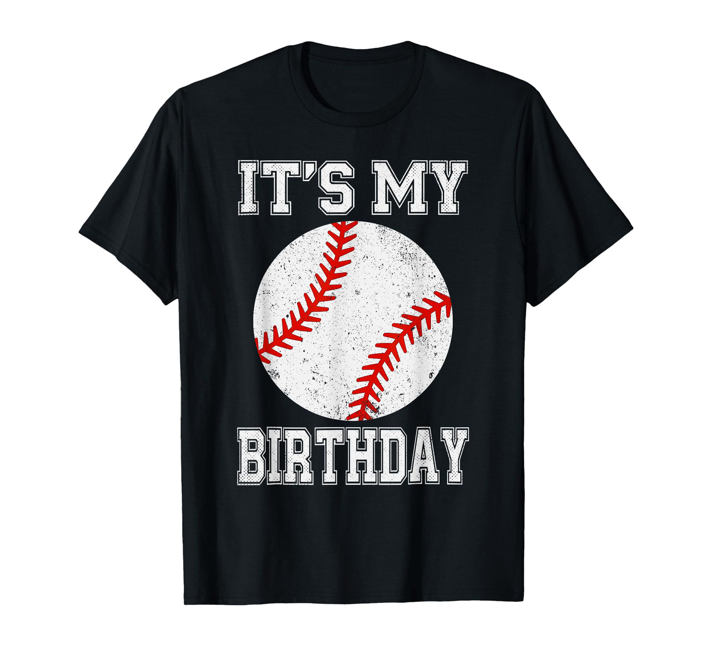 Its My Birthday Baseball T-Shirt - Minimalist Print Men Women - T-Shirt, Sweatshirt, Hoodie