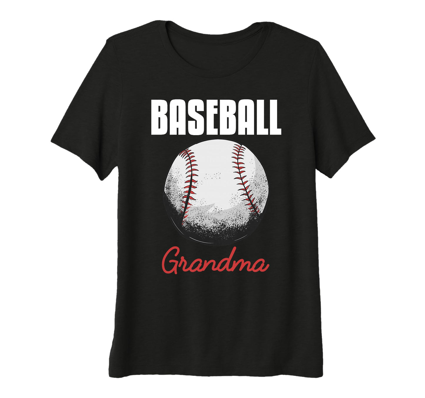 Womens Baseball Grandma Home Run Funny T-Shirt - Trendy Graphic Unisex - T-Shirt, Sweatshirt, Hoodie