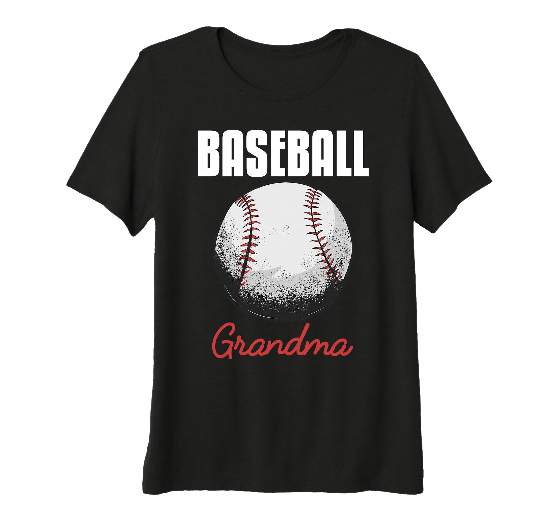 Womens Baseball Grandma Home Run Funny T-Shirt - Trendy Graphic Unisex - T-Shirt, Sweatshirt, Hoodie