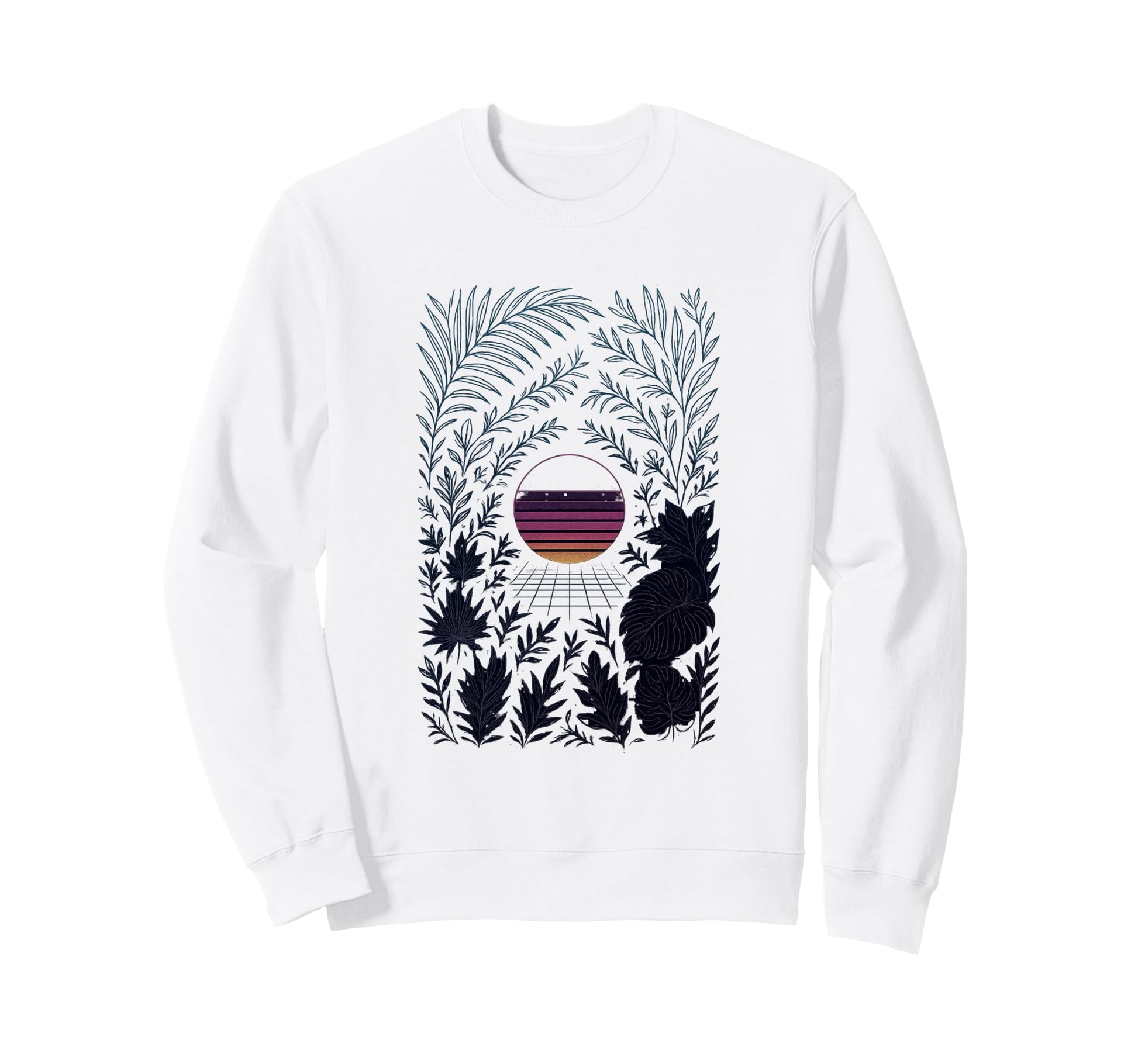 80S Synthwave Sweatshirt - Casual Everyday Wear Unisex - T-Shirt, Sweatshirt, Hoodie