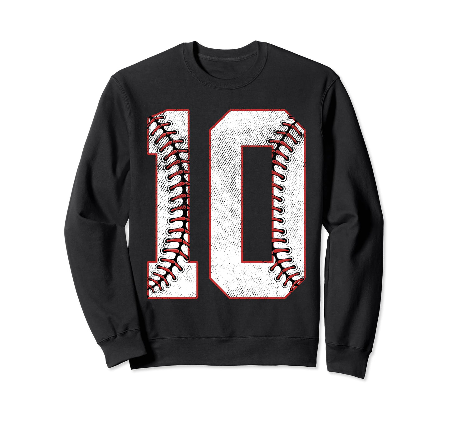 10Th Birthday Party Ten 10 Year Old Sweatshirt - Minimalist Print Unisex - T-Shirt, Sweatshirt, Hoodie