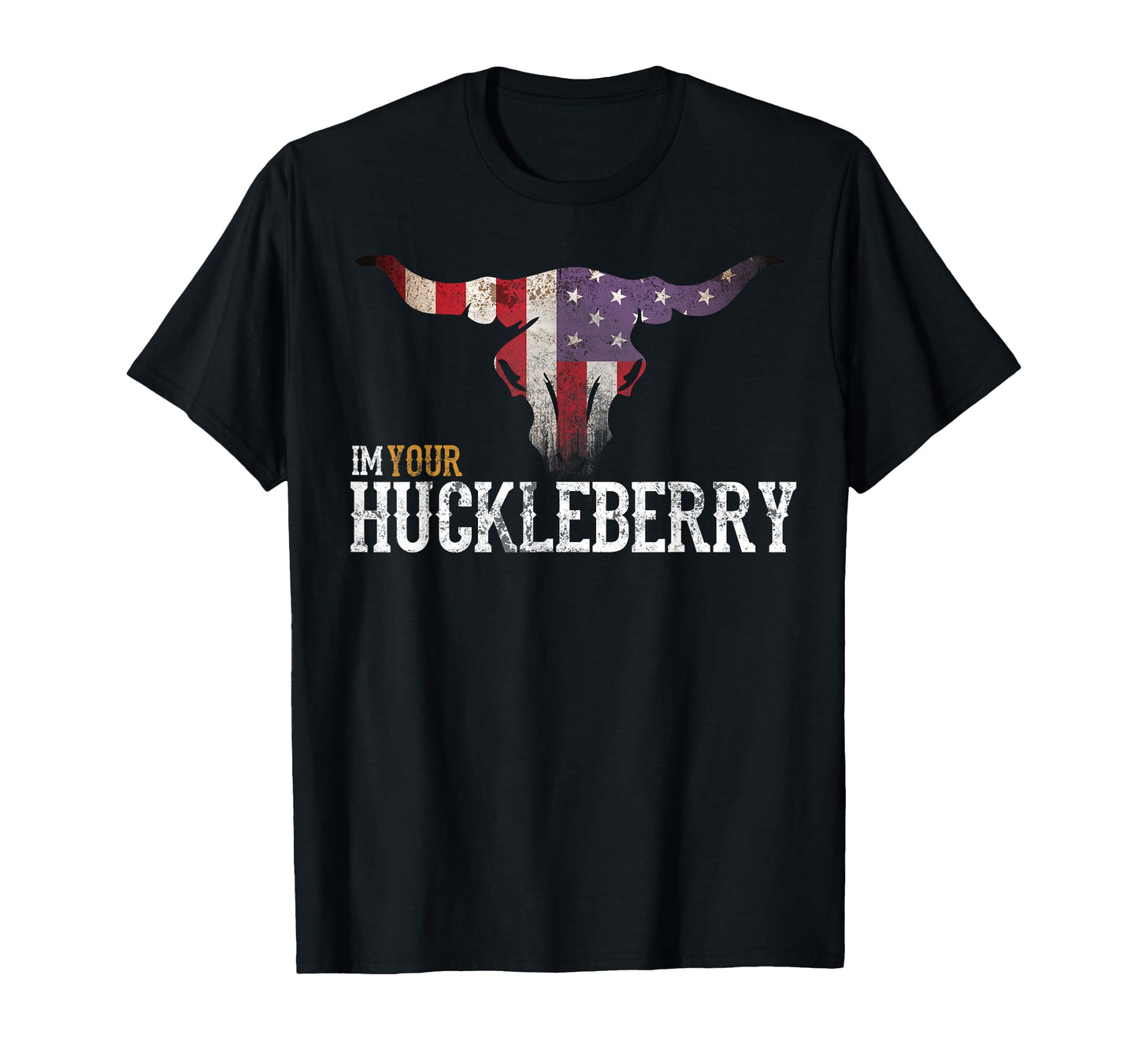 Im Your Huckleberry Bull Western Movie T-Shirt - Unique Graphic for Adults - T-Shirt, Sweatshirt, Hoodie