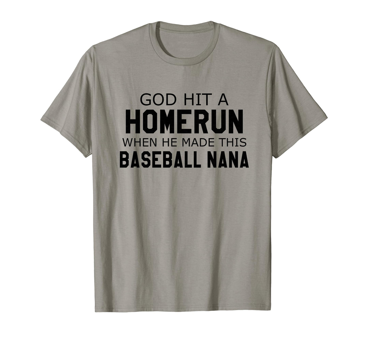 God Hit Homerun When He Made This Baseball T-Shirt - Graphic Print Unisex - T-Shirt, Sweatshirt, Hoodie