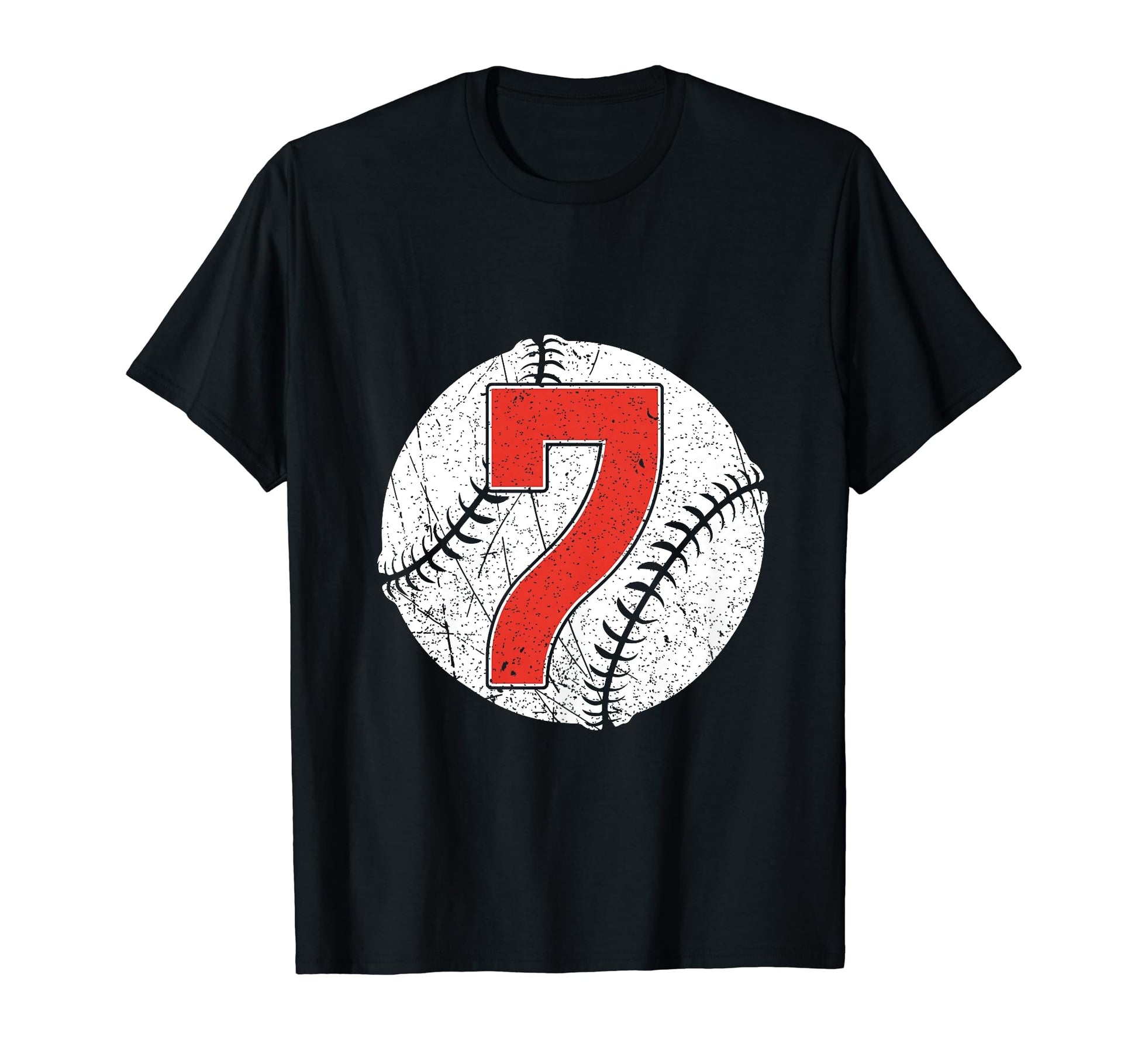 Baseball Birthday 7Th Birthday Party T-Shirt - Unique Graphic for Adults - T-Shirt, Sweatshirt, Hoodie