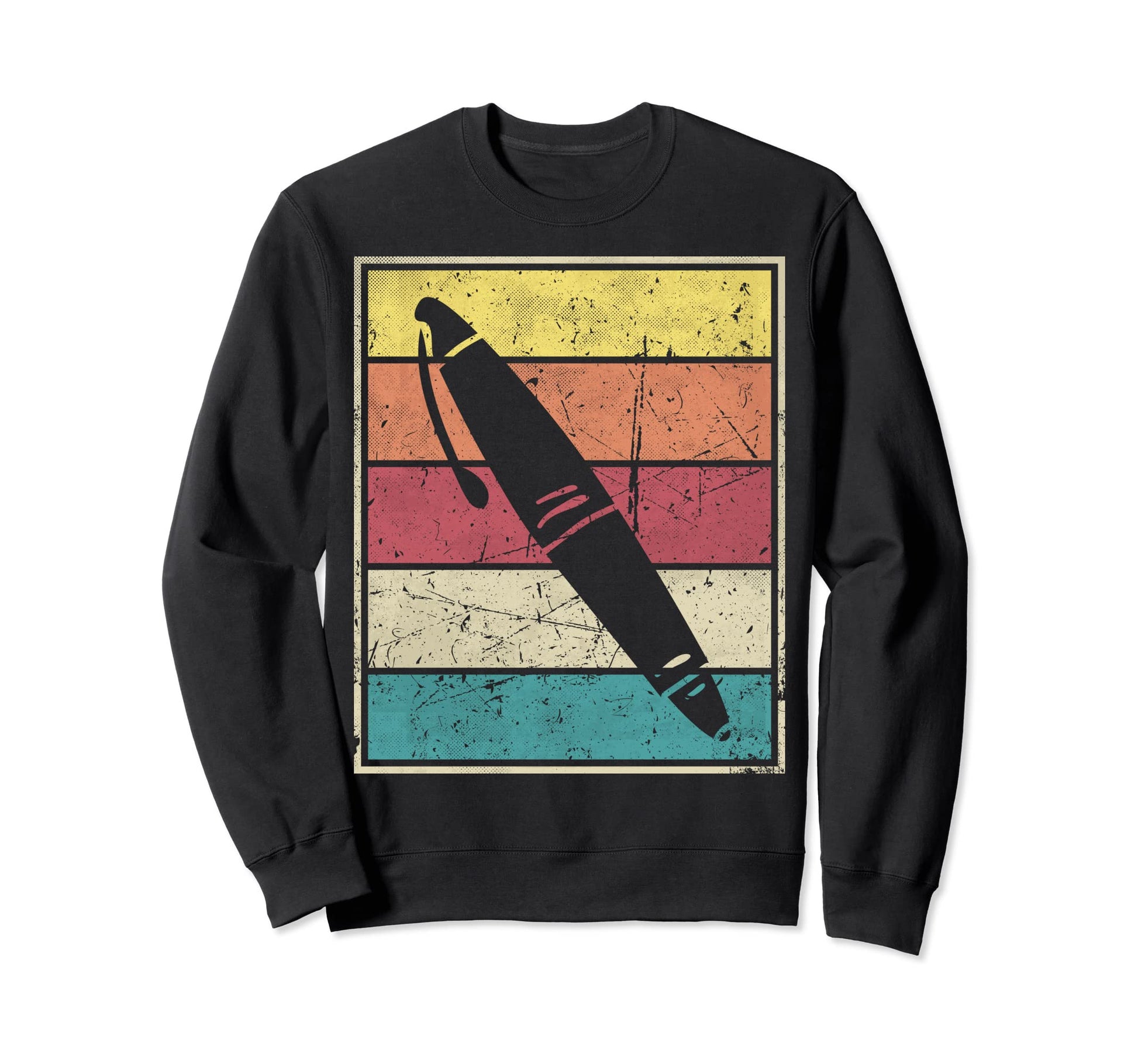 Pen Stripes Sweatshirt - Minimalist Print Unisex - T-Shirt, Sweatshirt, Hoodie