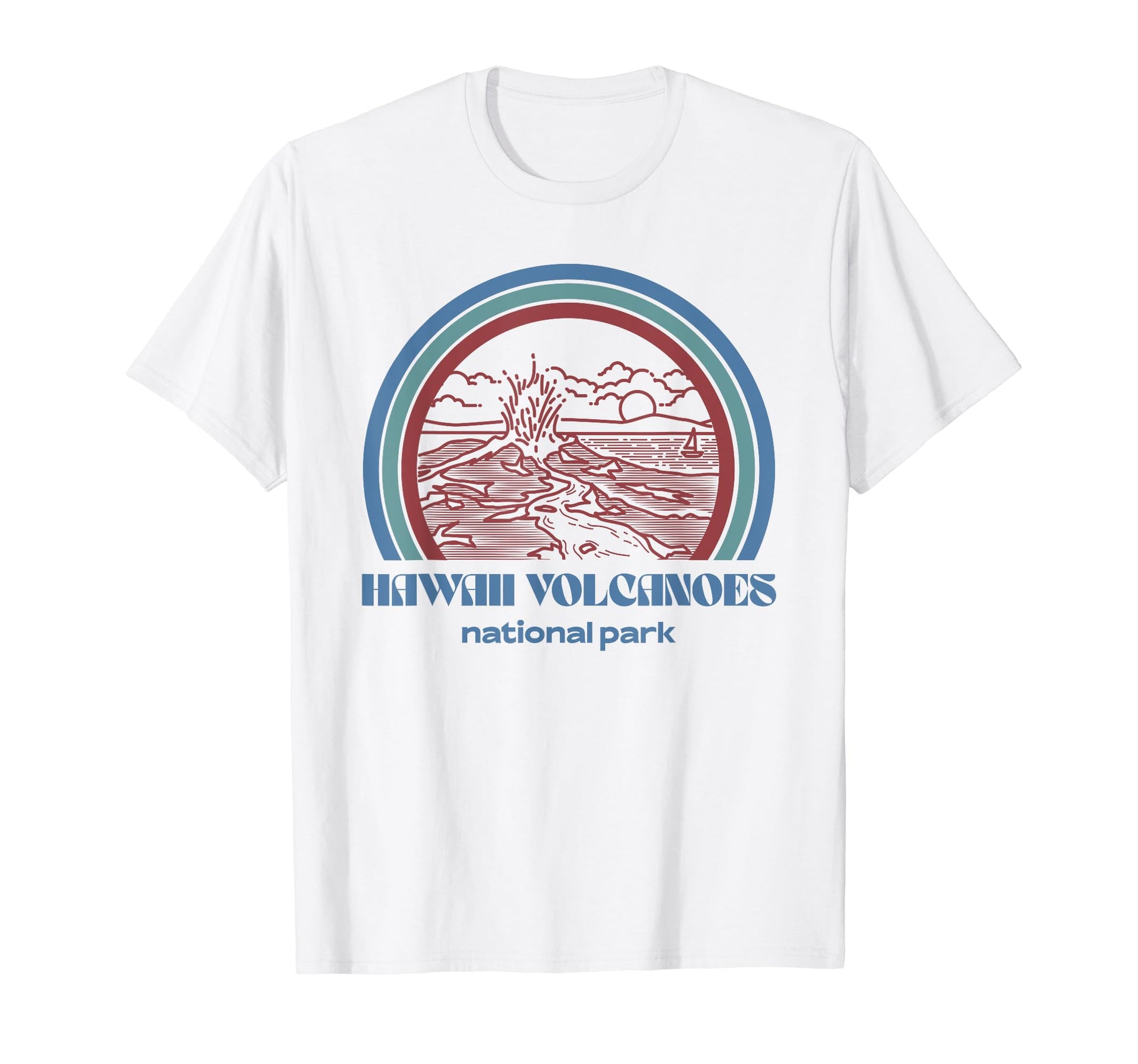 Hawaii Volcanoes National Park Outdoor T-Shirt - Novelty Apparel Men Women - T-Shirt, Sweatshirt, Hoodie