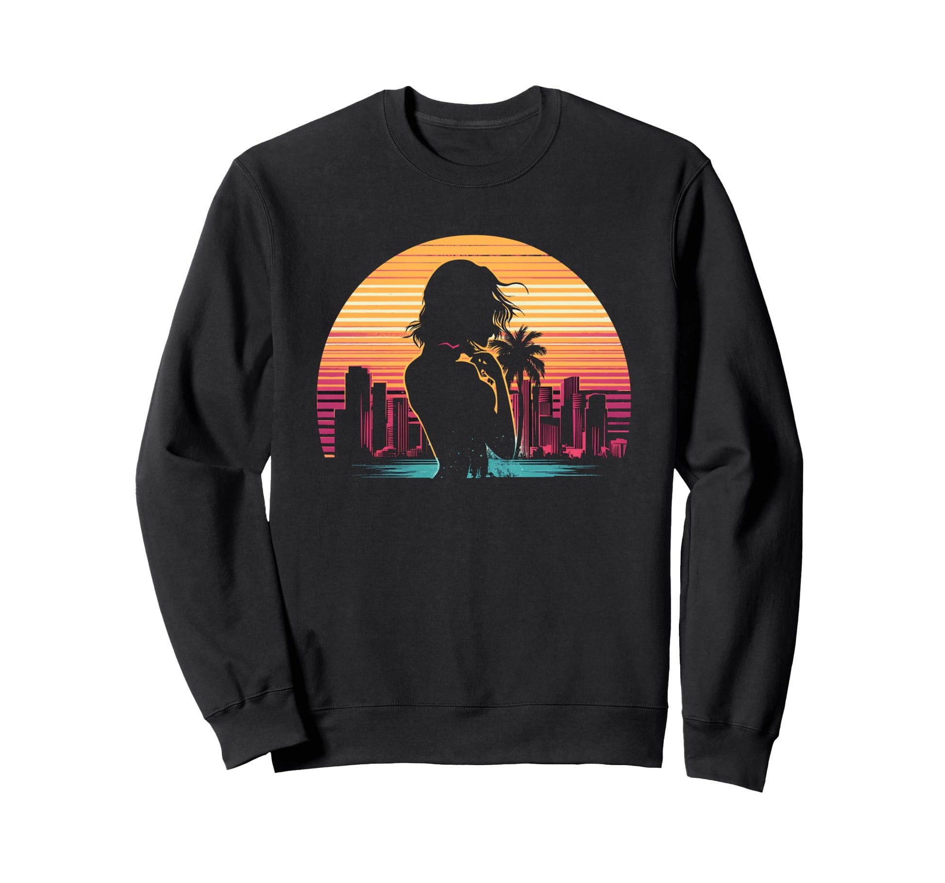 80S Chillwave Synthwave Sweatshirt - Aesthetic Graphic Unisex - T-Shirt, Sweatshirt, Hoodie