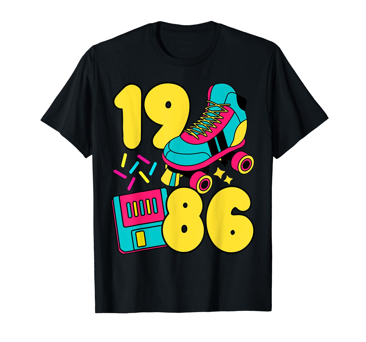 1986 Good Times 80S Tech Candy Roller T-Shirt - Custom Art Print Men Women - T-Shirt, Sweatshirt, Hoodie
