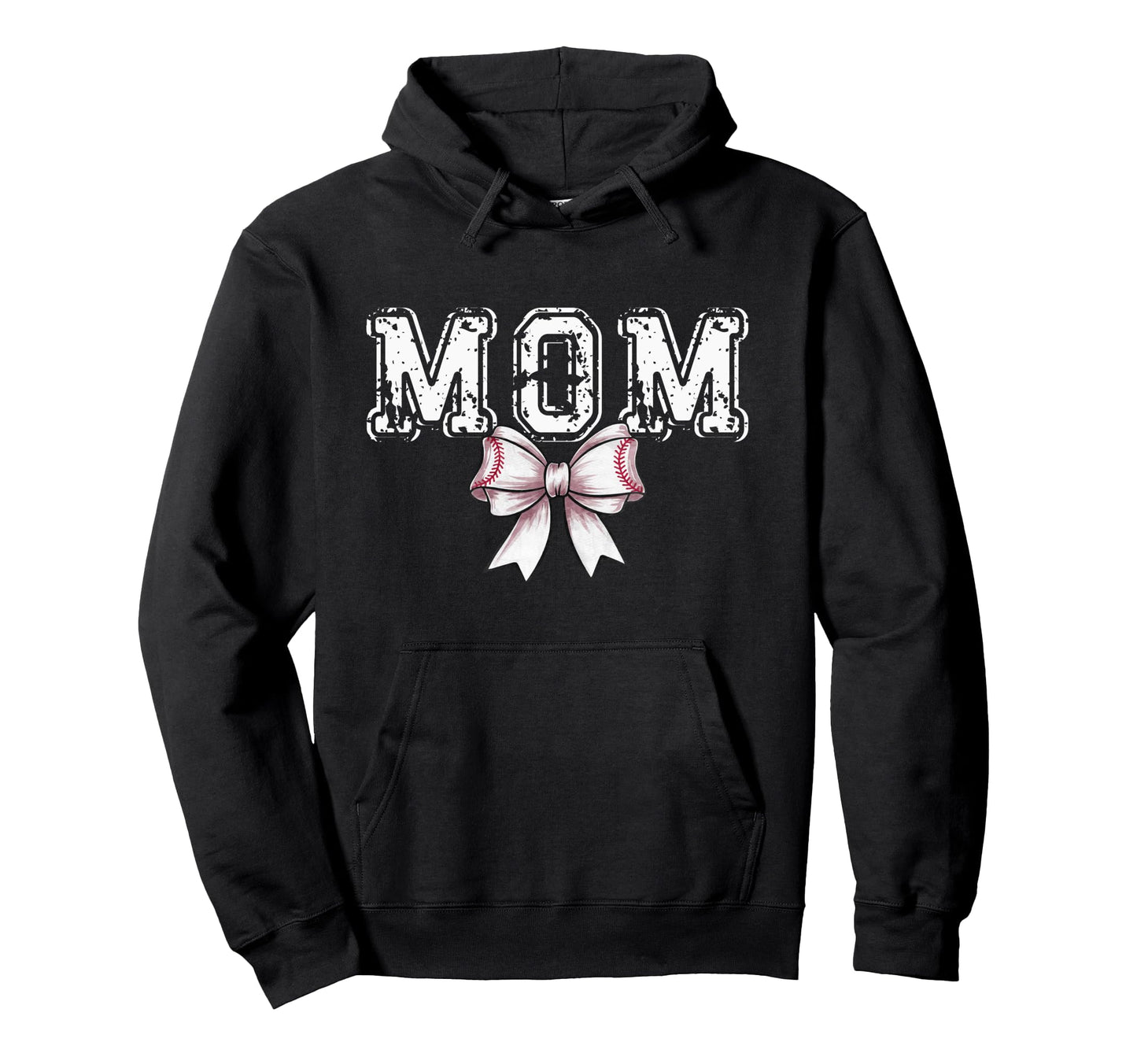 Coquette Baseball Mom Spirit Hoodie - Trendy Graphic Unisex - T-Shirt, Sweatshirt, Hoodie