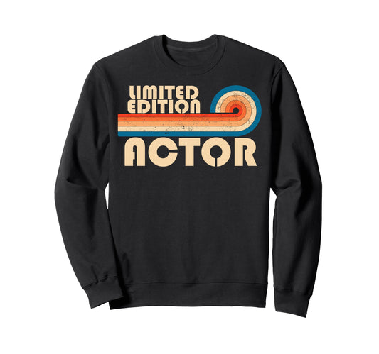 Actor 70S 80S Sunset Stripe Sweatshirt - Aesthetic Graphic Men Women - T-Shirt, Sweatshirt, Hoodie