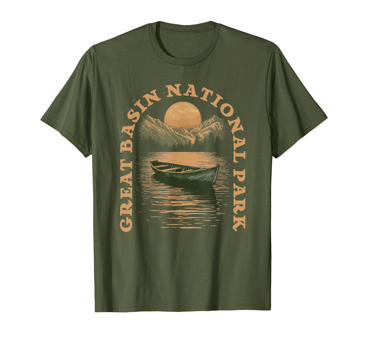 Great Basin National Park Boat Lake T-Shirt - Casual Everyday Wear Unisex - T-Shirt, Sweatshirt, Hoodie